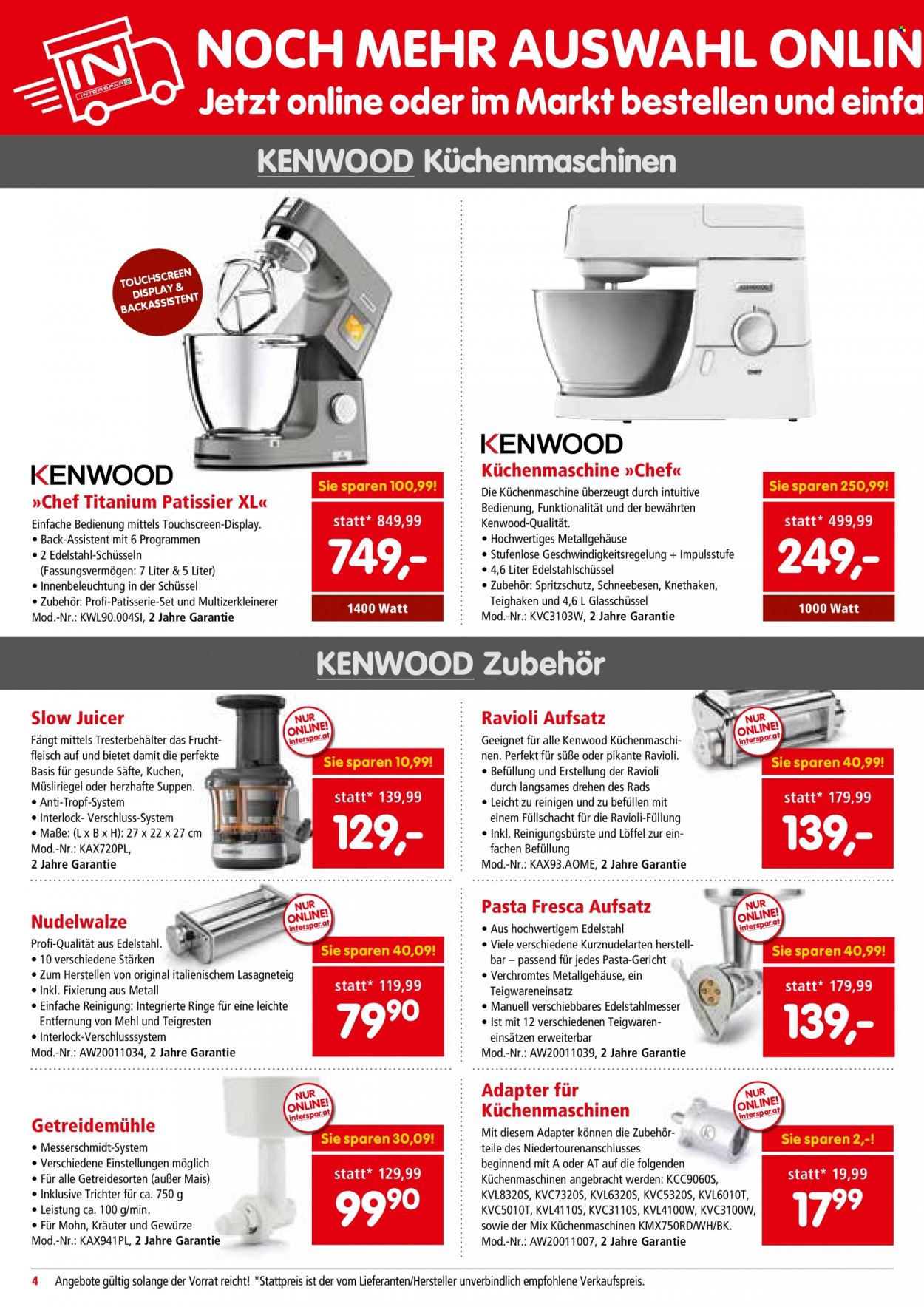 Angebote INTERSPAR - 6.10.2022 - 17.12.2022. Seite 4