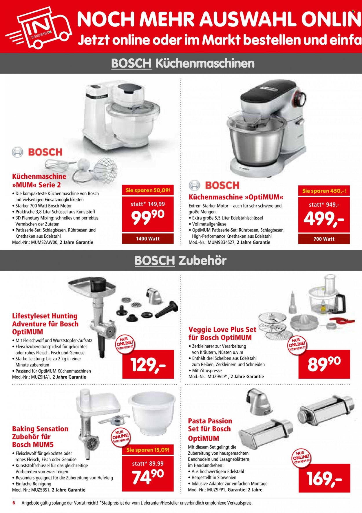 Angebote INTERSPAR - 6.10.2022 - 17.12.2022. Seite 6