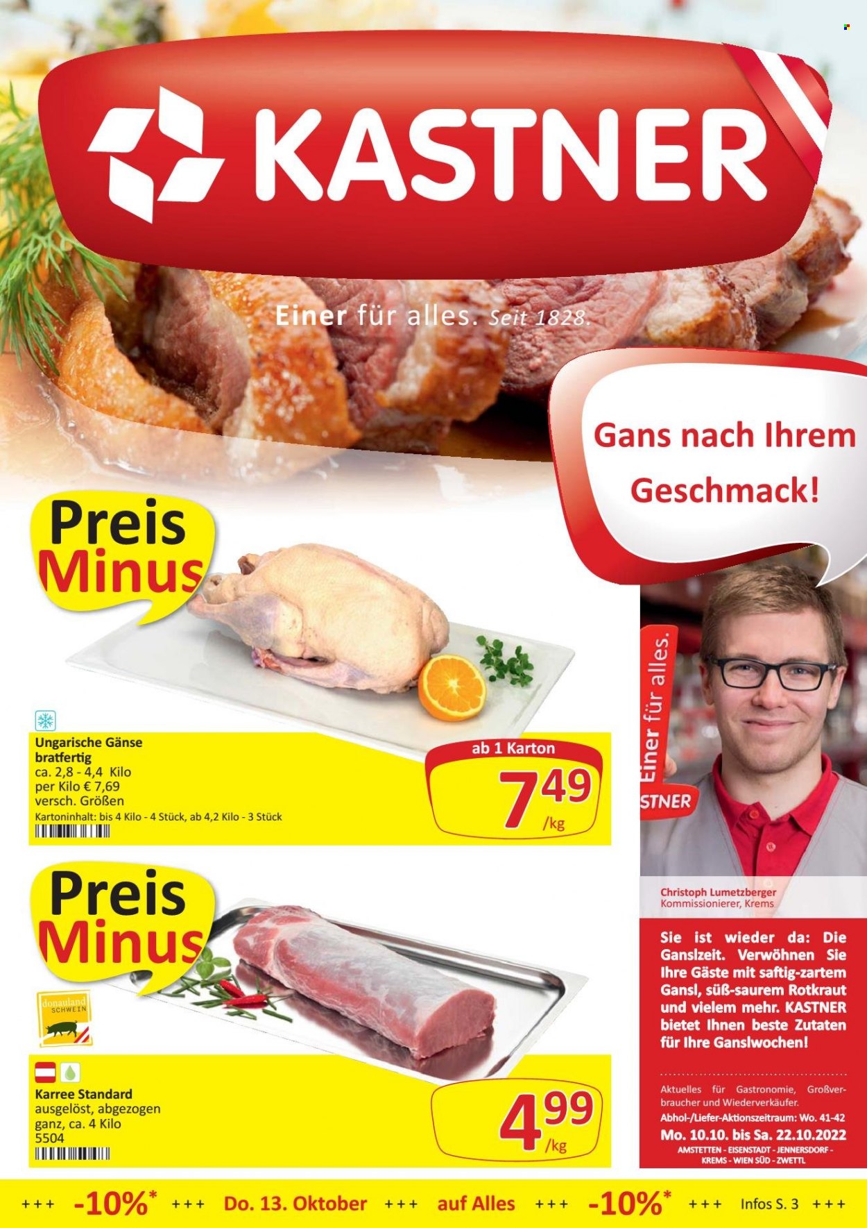 Angebote KASTNER - 10.10.2022 - 22.10.2022. Seite 1
