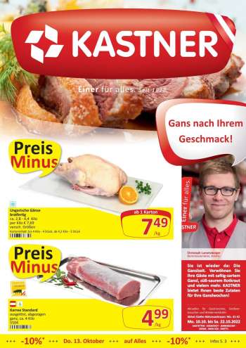 Angebote KASTNER - 10.10.2022 - 22.10.2022.