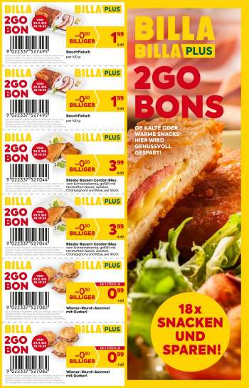 Angebote Billa - 29.9.2022 - 25.10.2022.