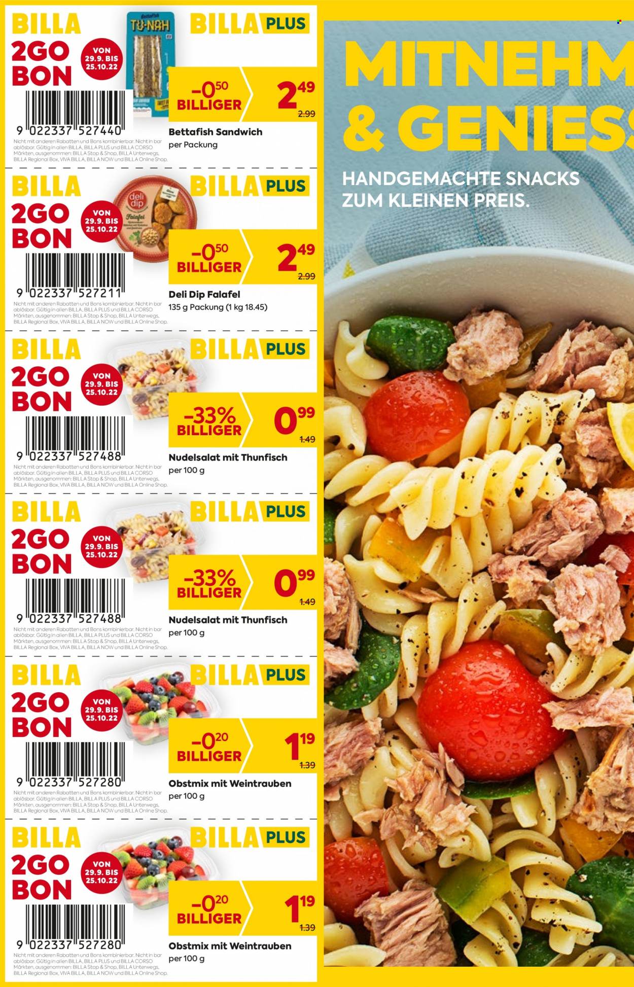 Angebote Billa - 29.9.2022 - 25.10.2022. Seite 3