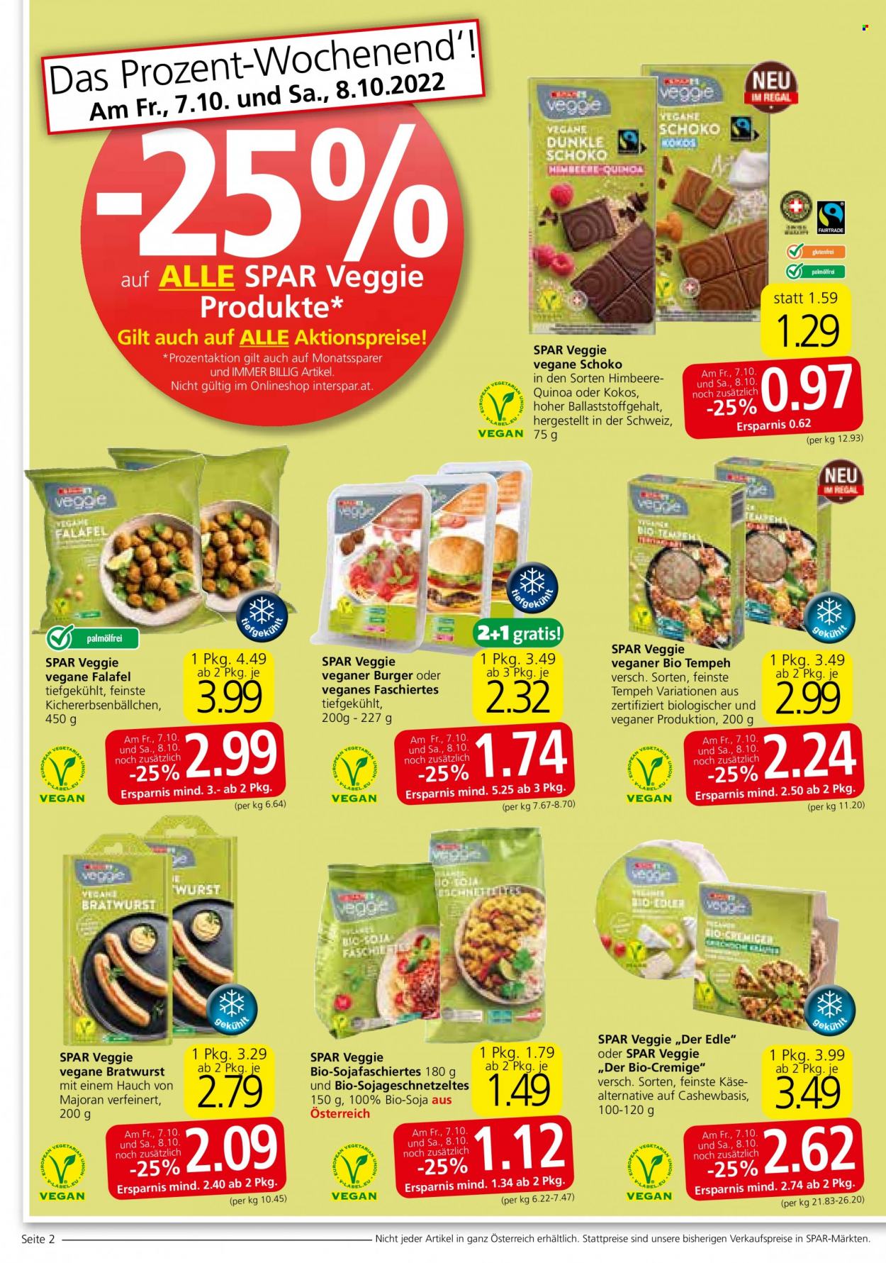 Angebote SPAR - 6.10.2022 - 19.10.2022. Seite 2