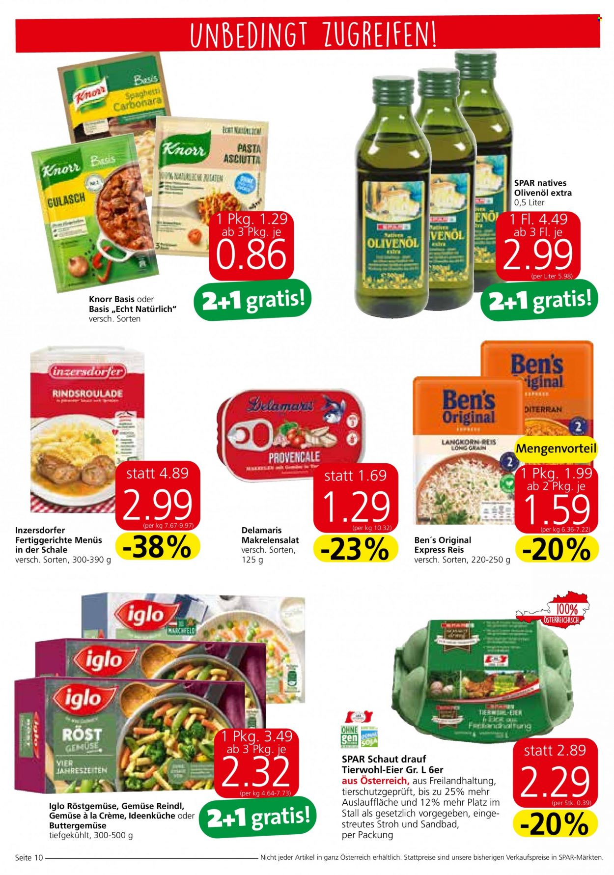 Angebote SPAR - 6.10.2022 - 19.10.2022. Seite 10