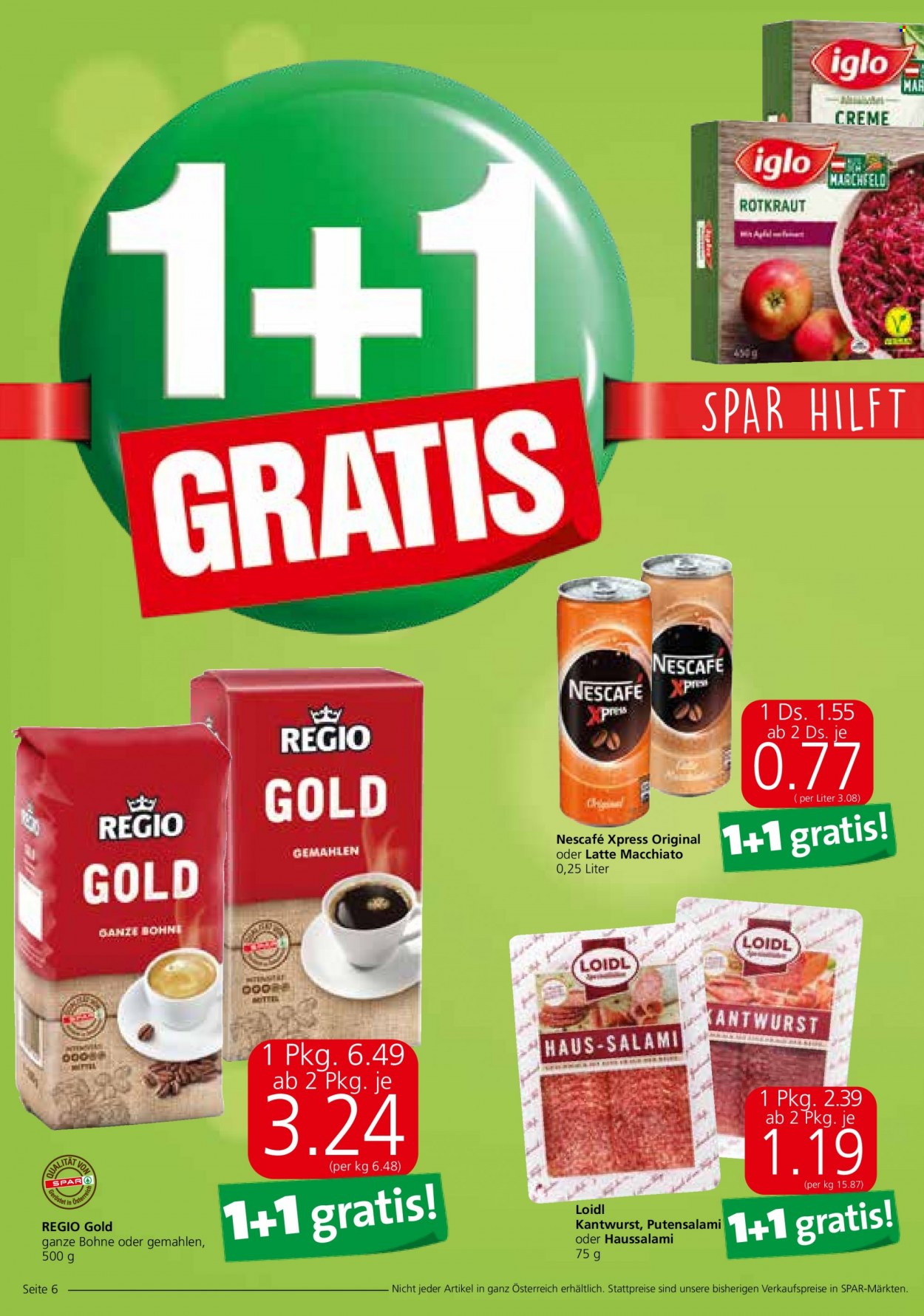 Angebote EUROSPAR - 6.10.2022 - 19.10.2022. Seite 6