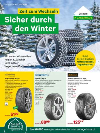 Angebote Lagerhaus - 1.10.2022 - 15.11.2022.