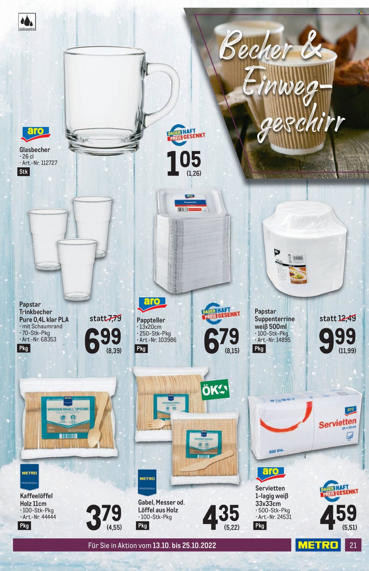 Angebote Metro - 13.10.2022 - 25.10.2022. Seite 21