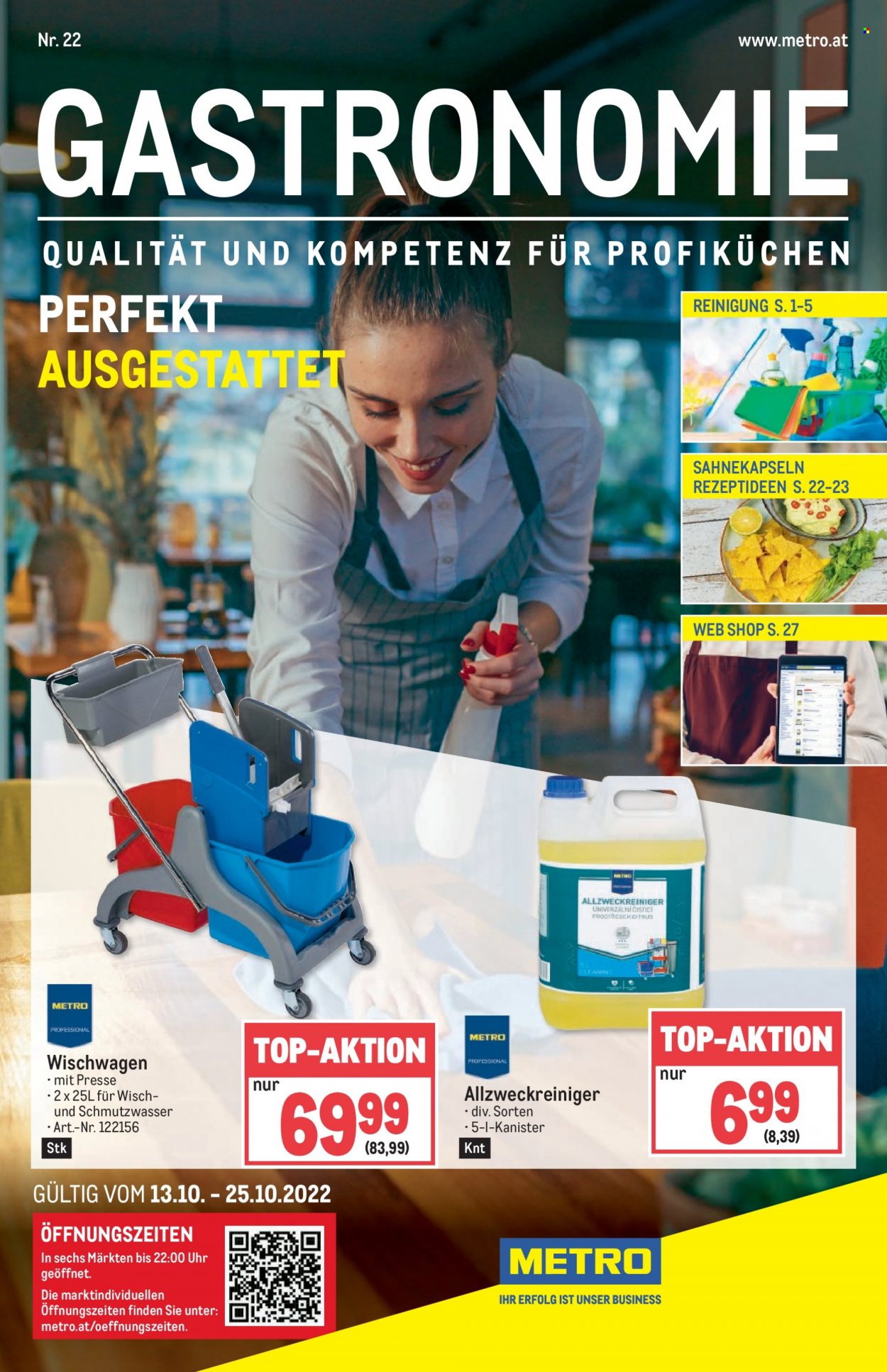 Angebote Metro - 13.10.2022 - 25.10.2022. Seite 1