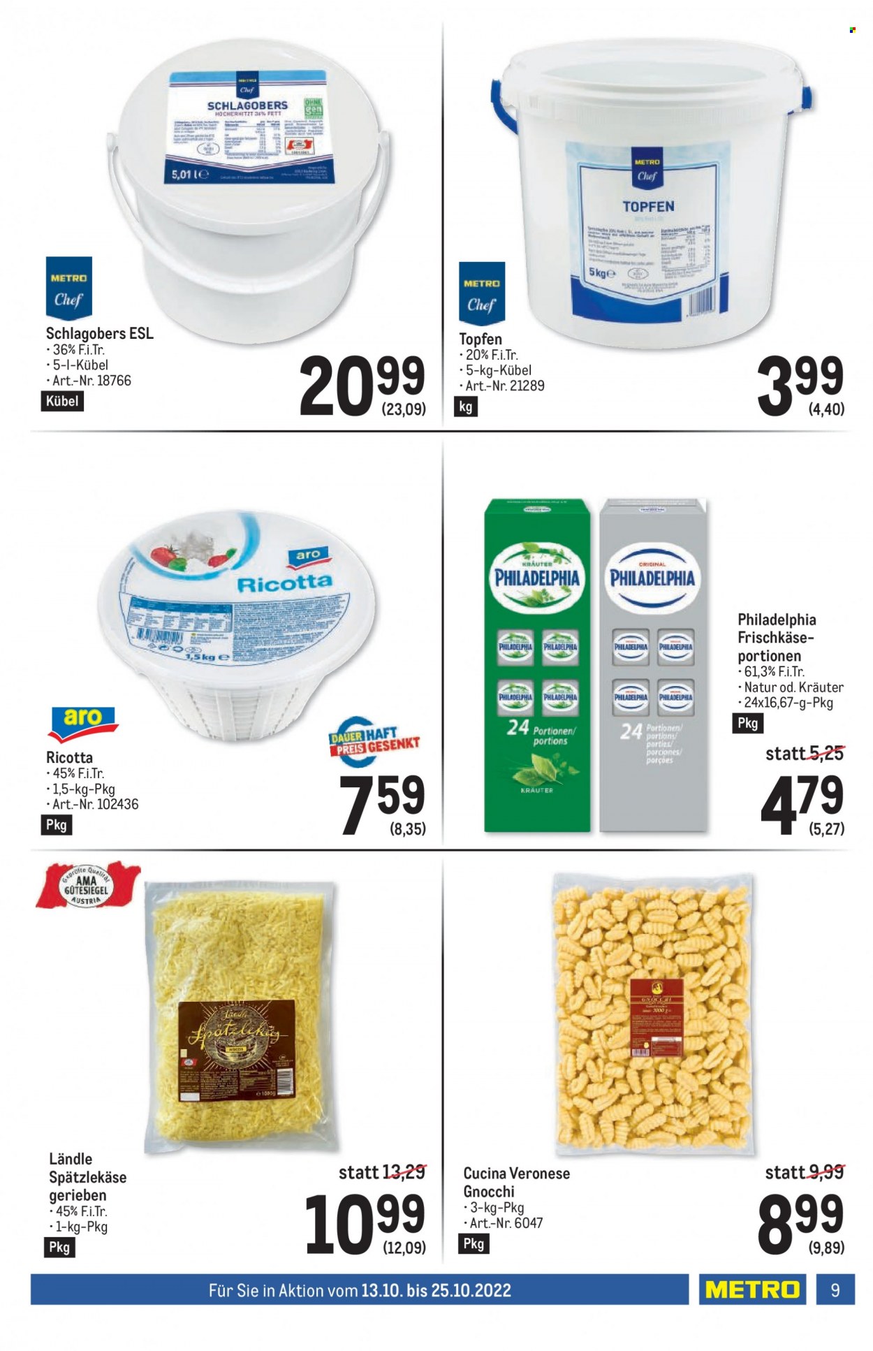 Angebote Metro - 13.10.2022 - 25.10.2022. Seite 9