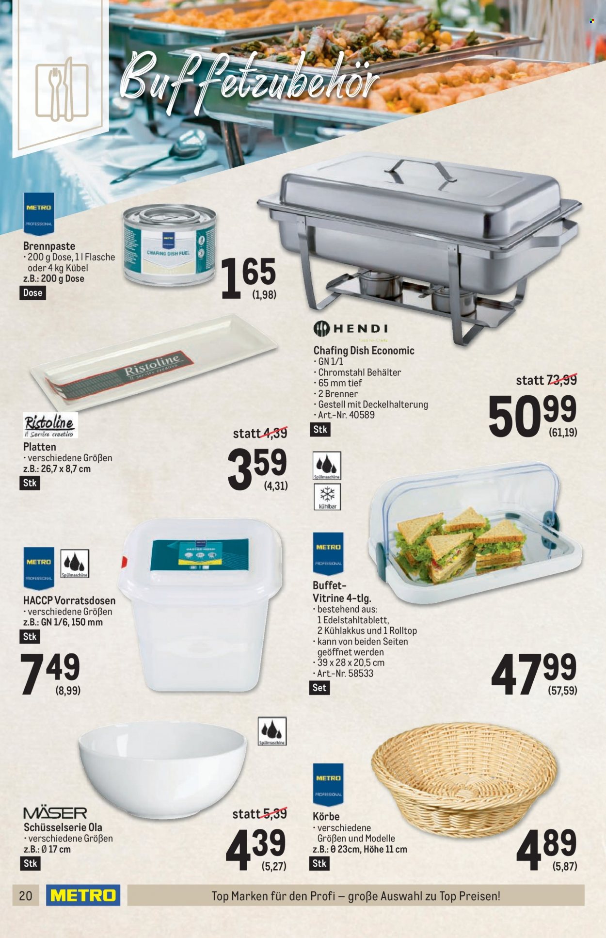 Angebote Metro - 13.10.2022 - 25.10.2022. Seite 20