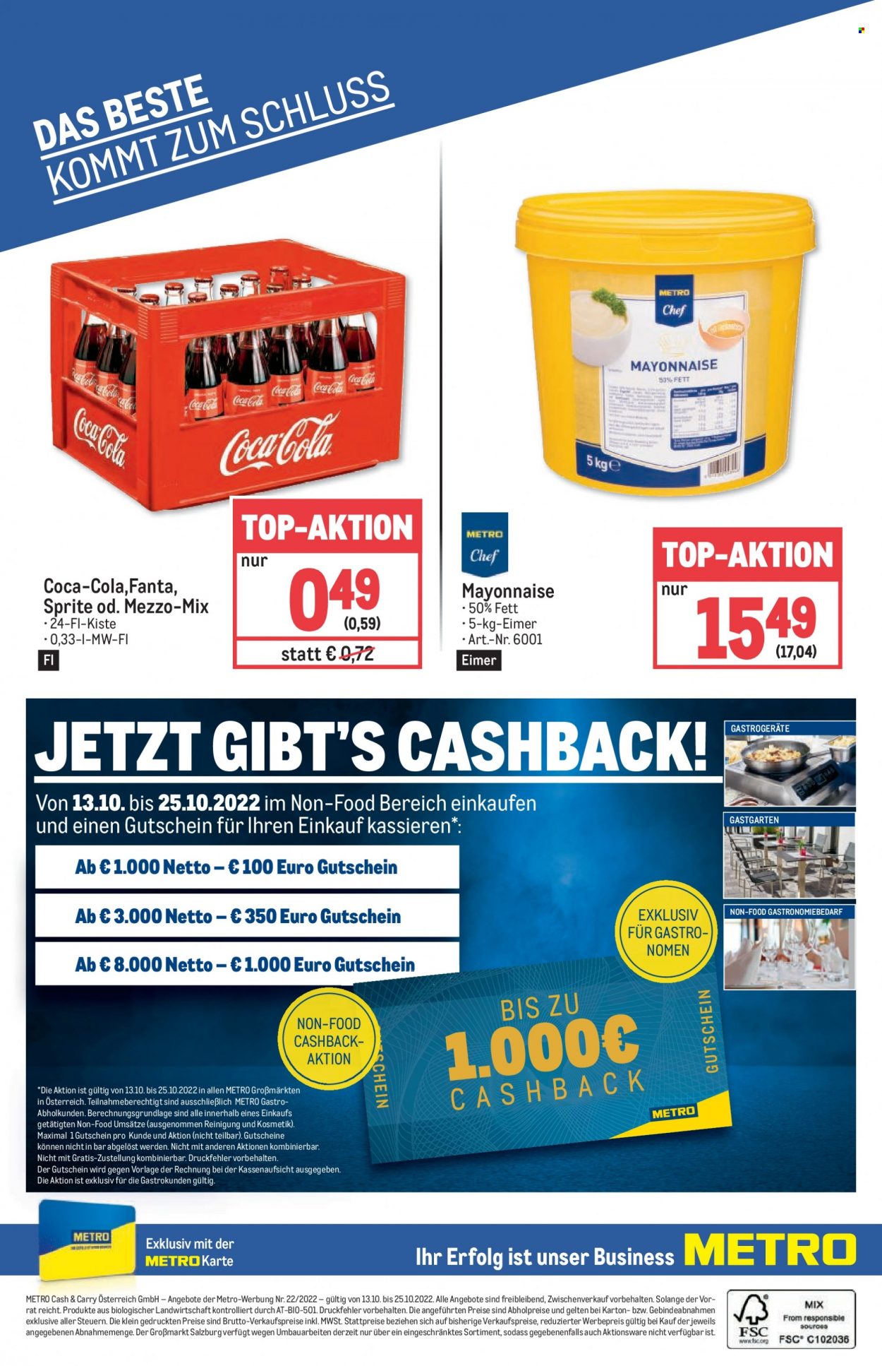 Angebote Metro - 13.10.2022 - 25.10.2022. Seite 28