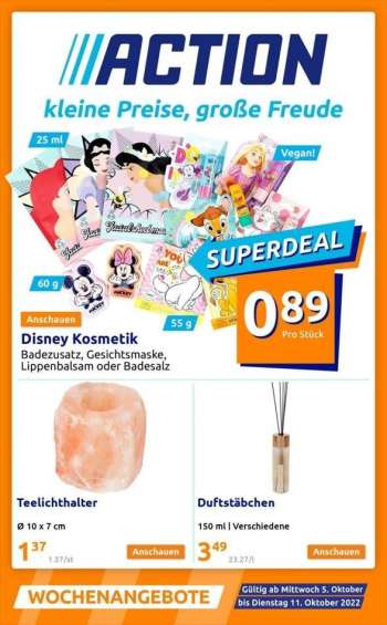 Angebote Action - 5.10.2022 - 11.10.2022.