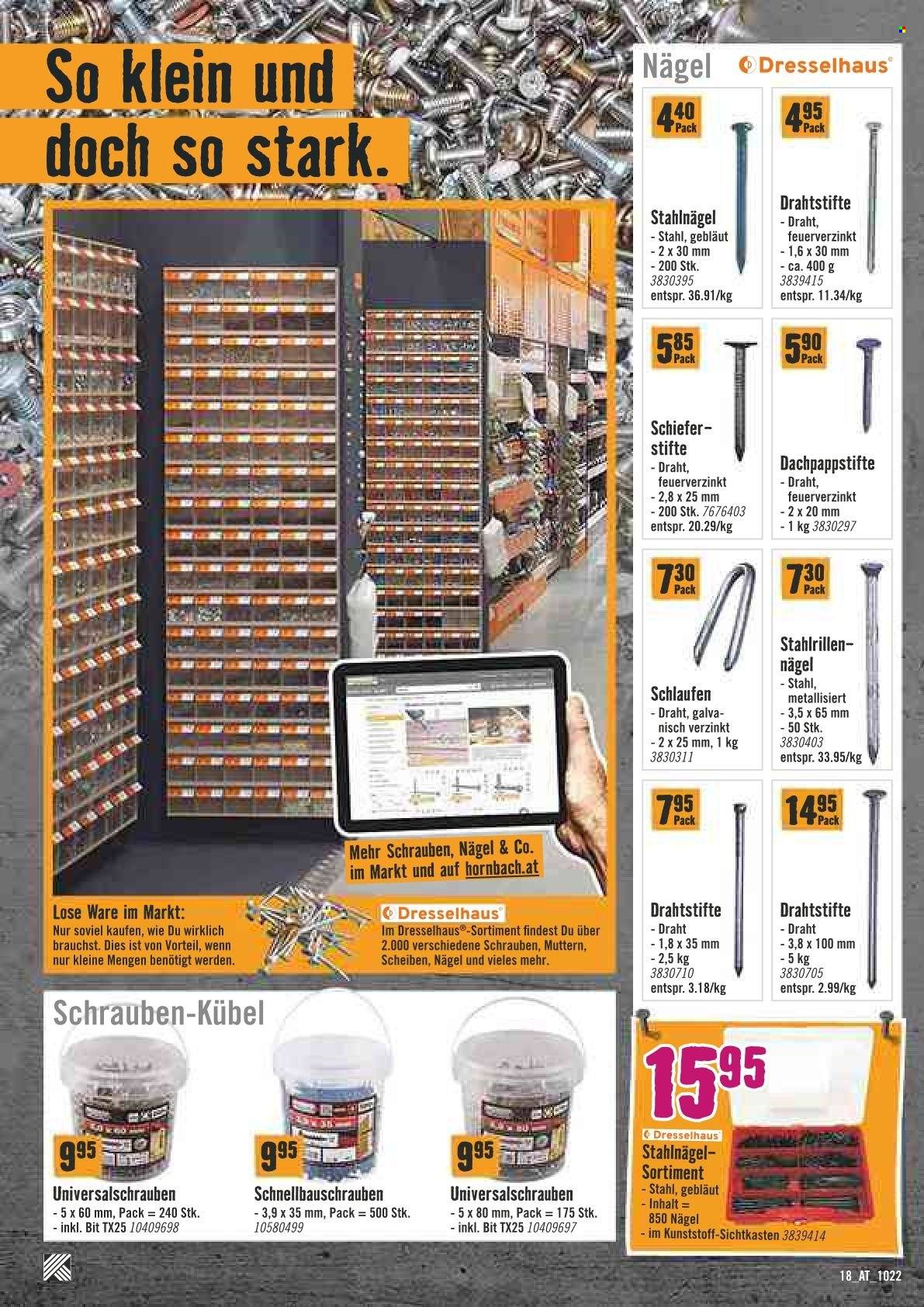 Angebote Hornbach - 1.10.2022 - 19.10.2022. Seite 19