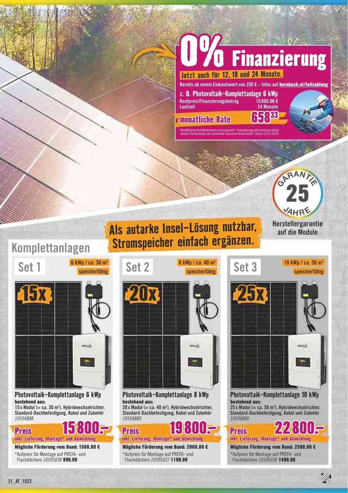 Angebote Hornbach - 1.10.2022 - 19.10.2022. Seite 20