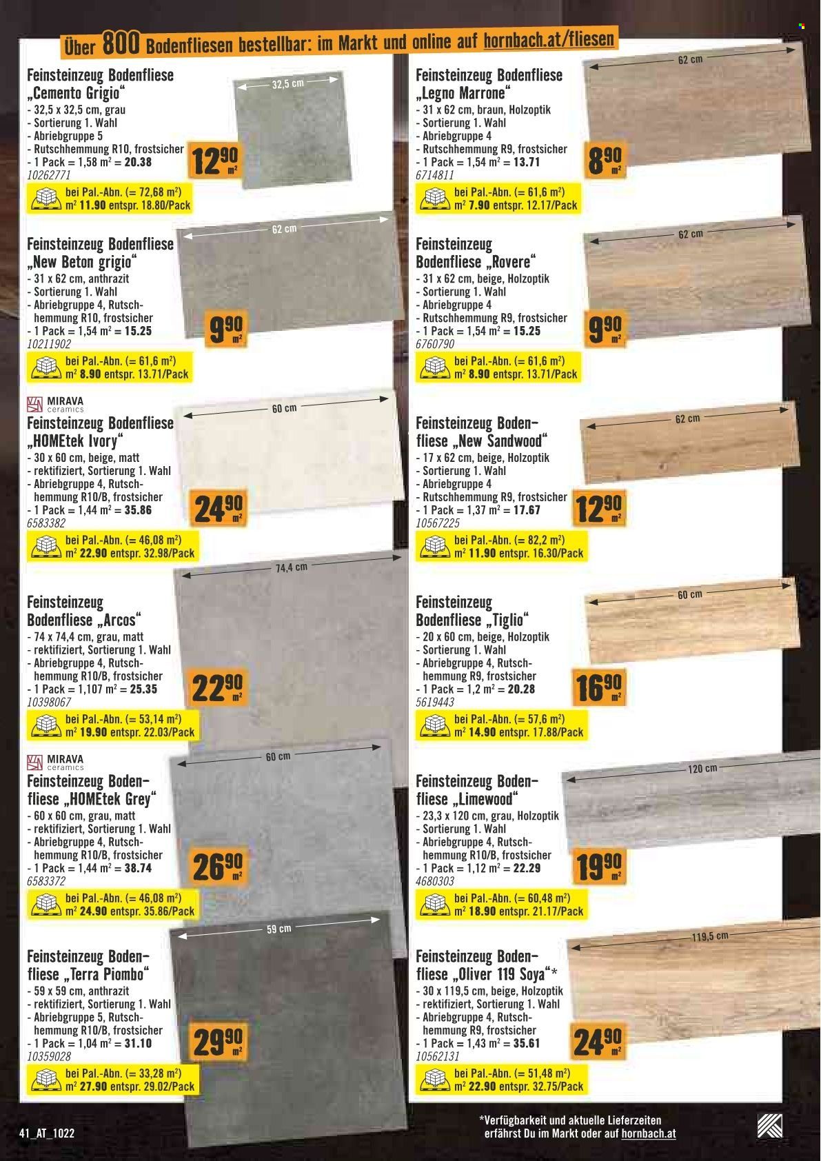 Angebote Hornbach - 1.10.2022 - 19.10.2022. Seite 40