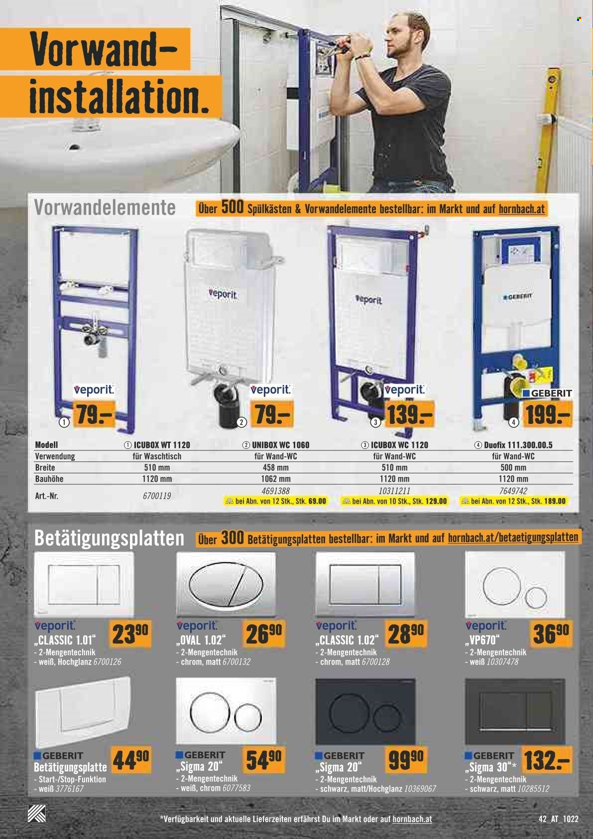 Angebote Hornbach - 1.10.2022 - 19.10.2022. Seite 43