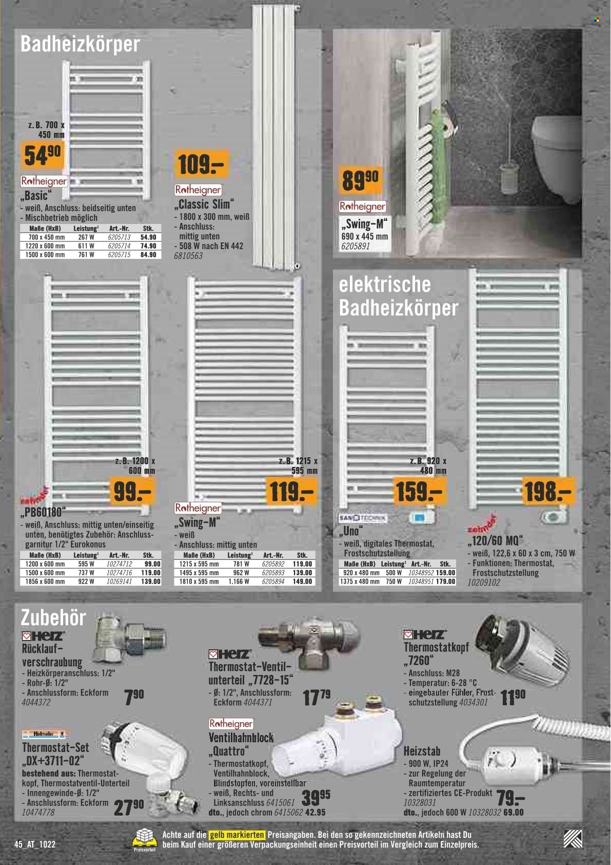 Angebote Hornbach - 1.10.2022 - 19.10.2022. Seite 44