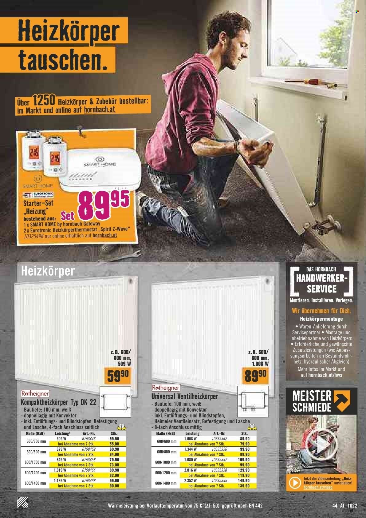 Angebote Hornbach - 1.10.2022 - 19.10.2022. Seite 45