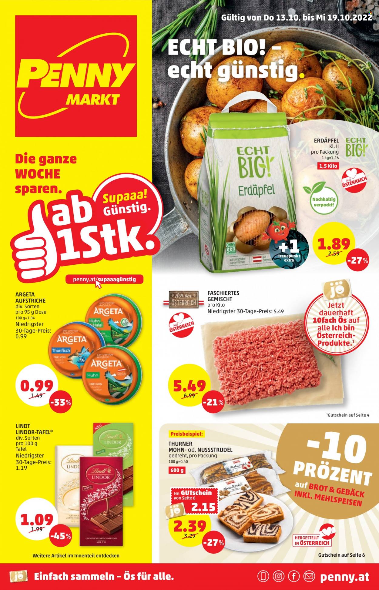 Angebote Penny - 13.10.2022 - 19.10.2022. Seite 1