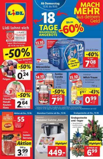 Angebote Lidl - 13.10.2022 - 19.10.2022.