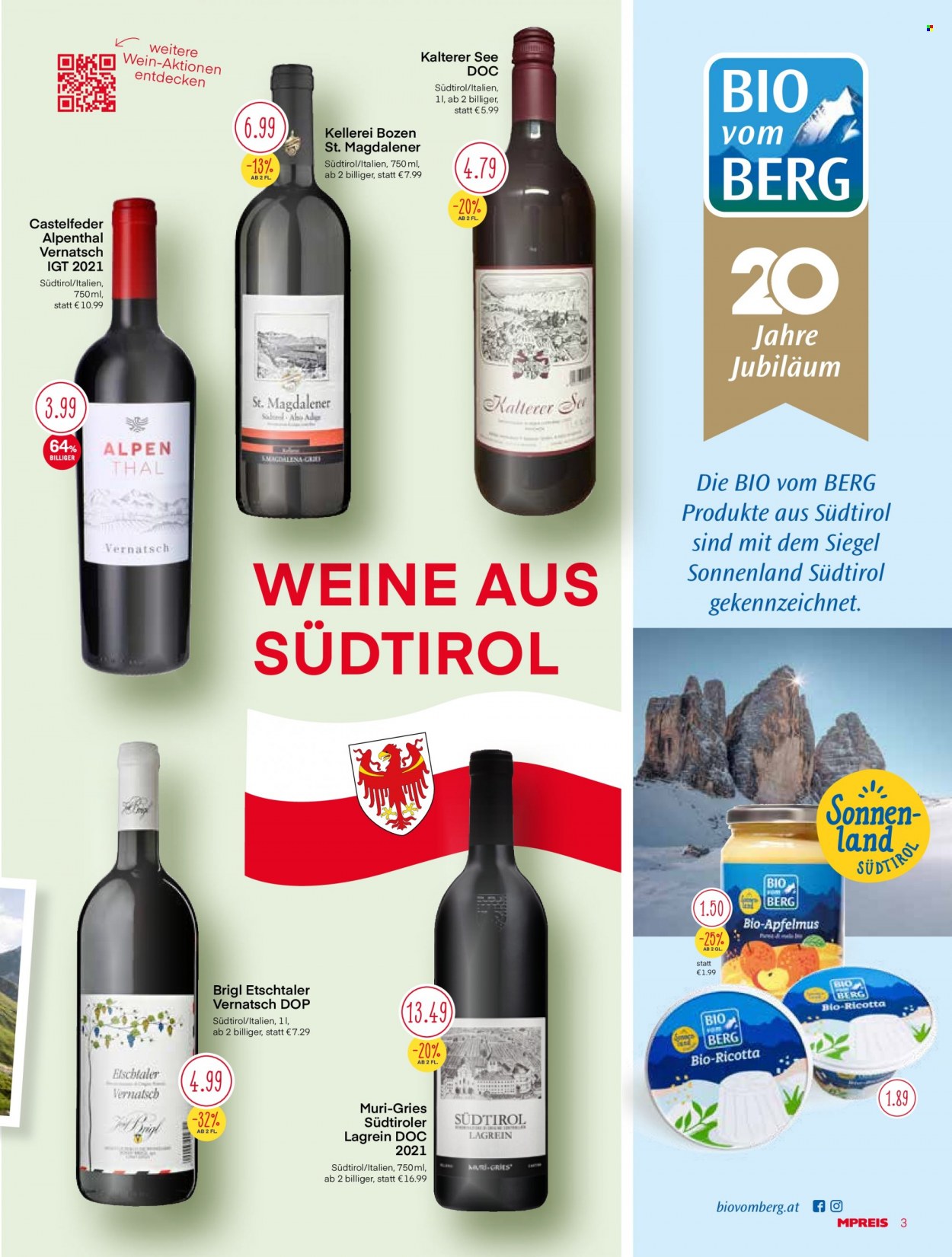 Angebote MPREIS - 3.10.2022 - 10.10.2022. Seite 3