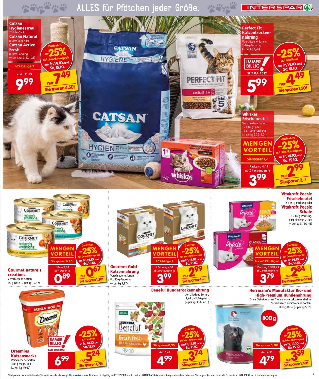 Angebote INTERSPAR - 13.10.2022 - 19.10.2022. Seite 9