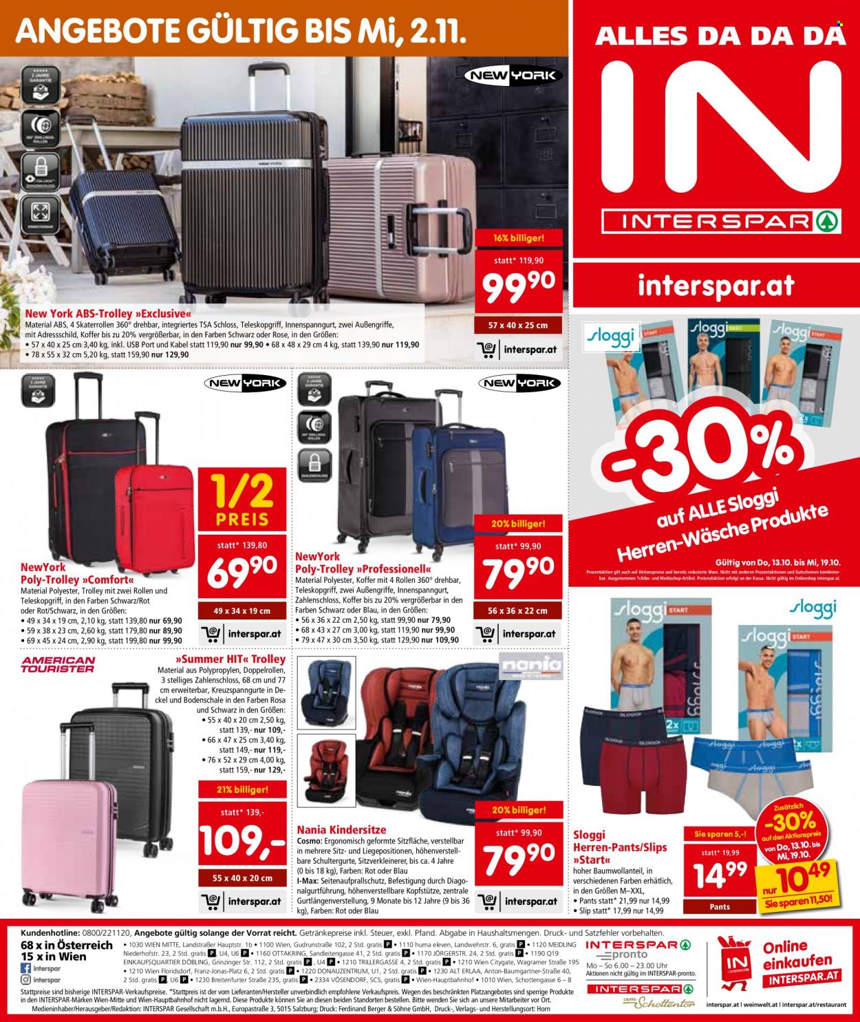 Angebote INTERSPAR - 13.10.2022 - 19.10.2022. Seite 16