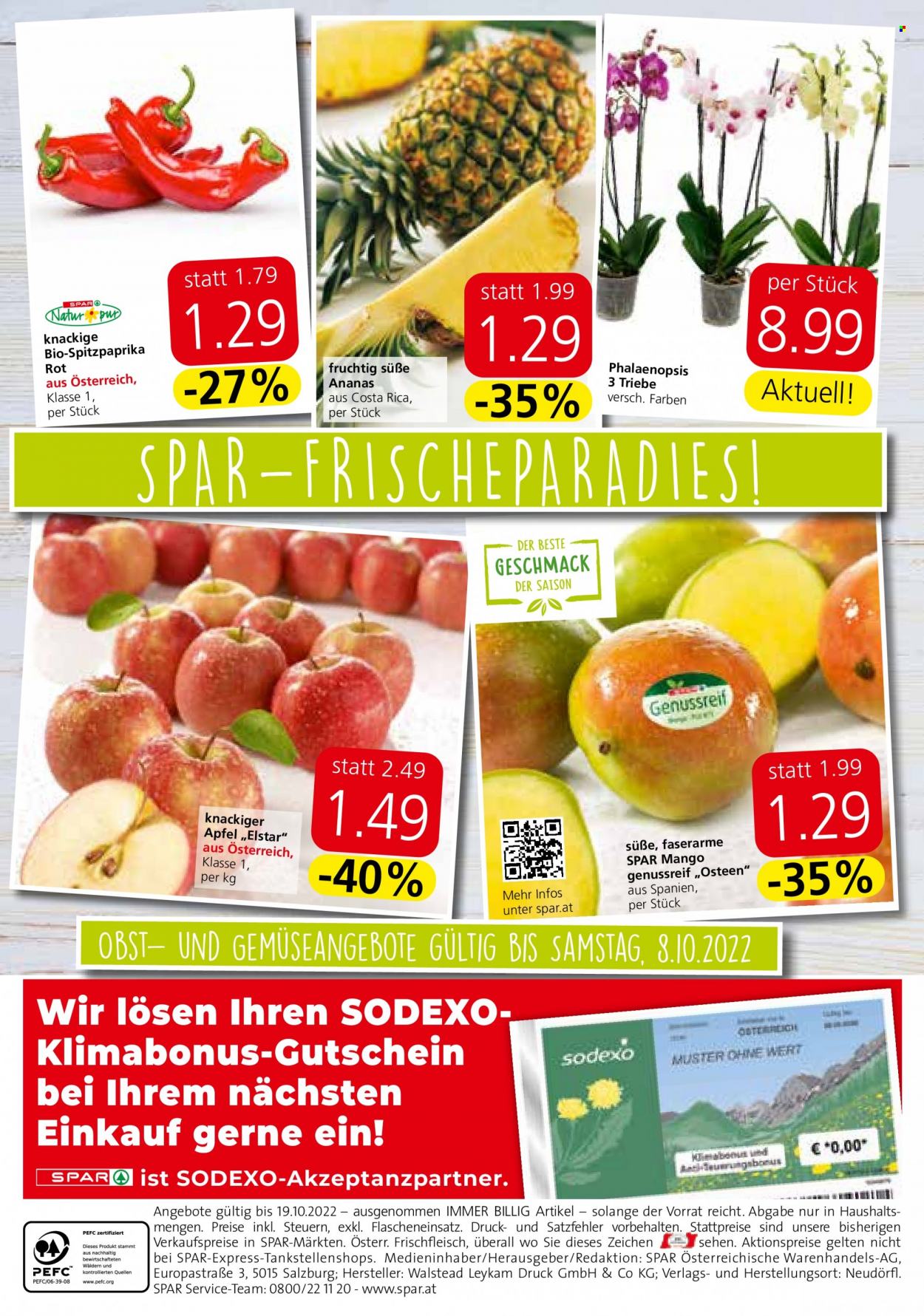 Angebote SPAR - 13.10.2022 - 19.10.2022. Seite 16