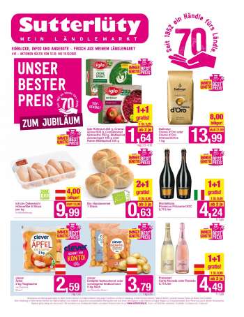 Angebote Sutterlüty - 13.10.2022 - 19.10.2022.