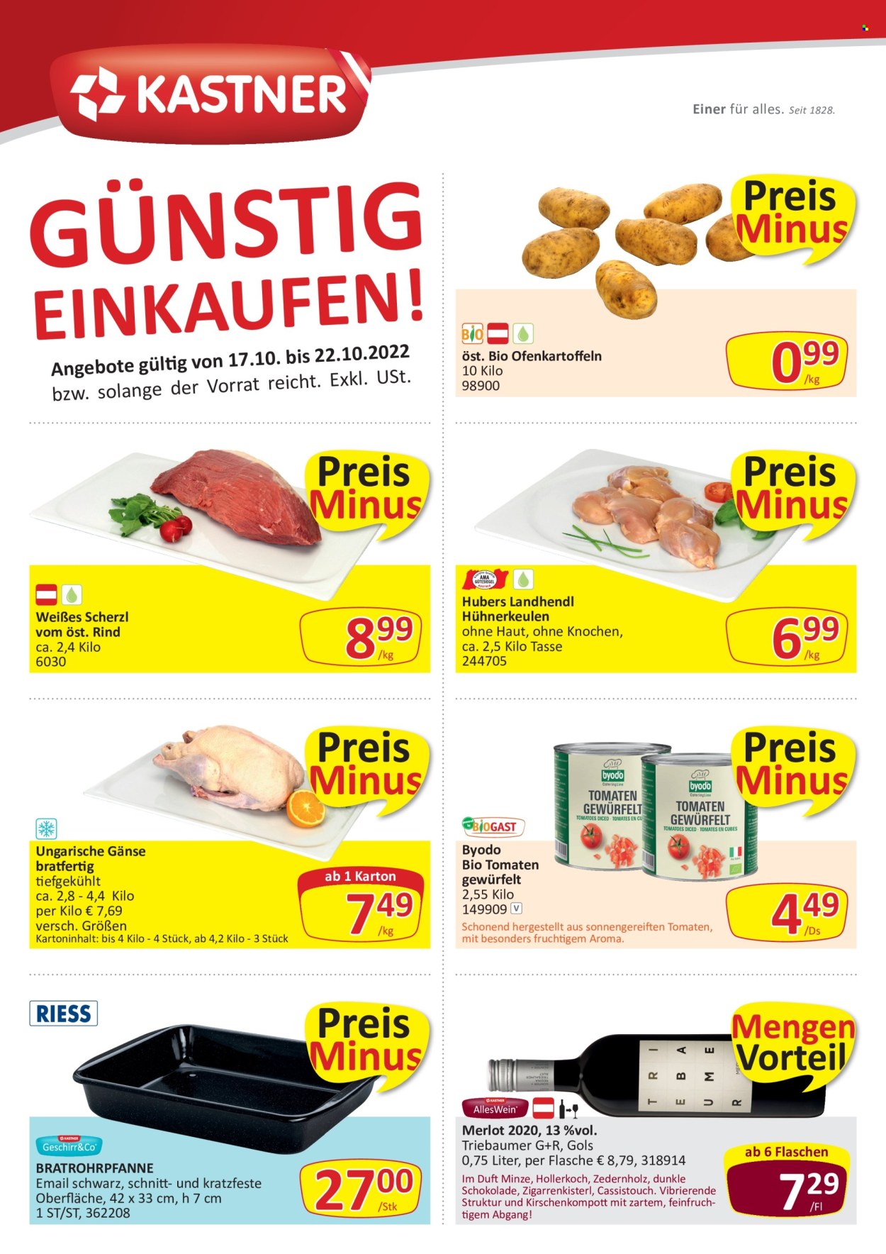 Angebote KASTNER - 17.10.2022 - 22.10.2022. Seite 1