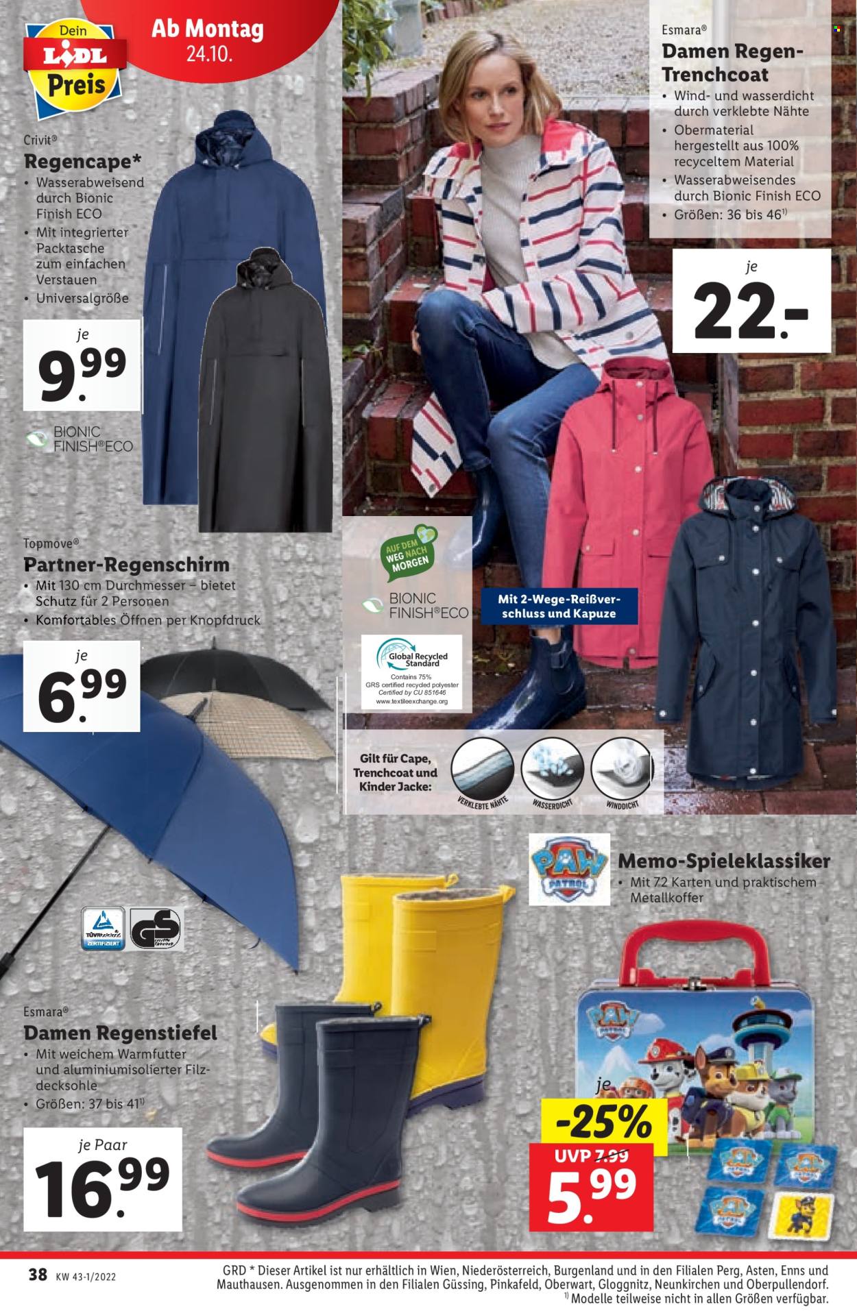 Angebote Lidl - 20.10.2022 - 25.10.2022. Seite 38
