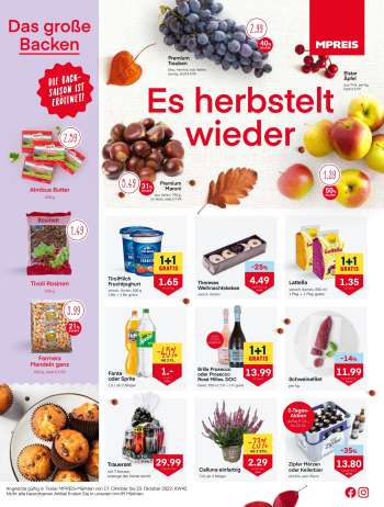 Angebote MPREIS - 17.10.2022 - 23.10.2022.