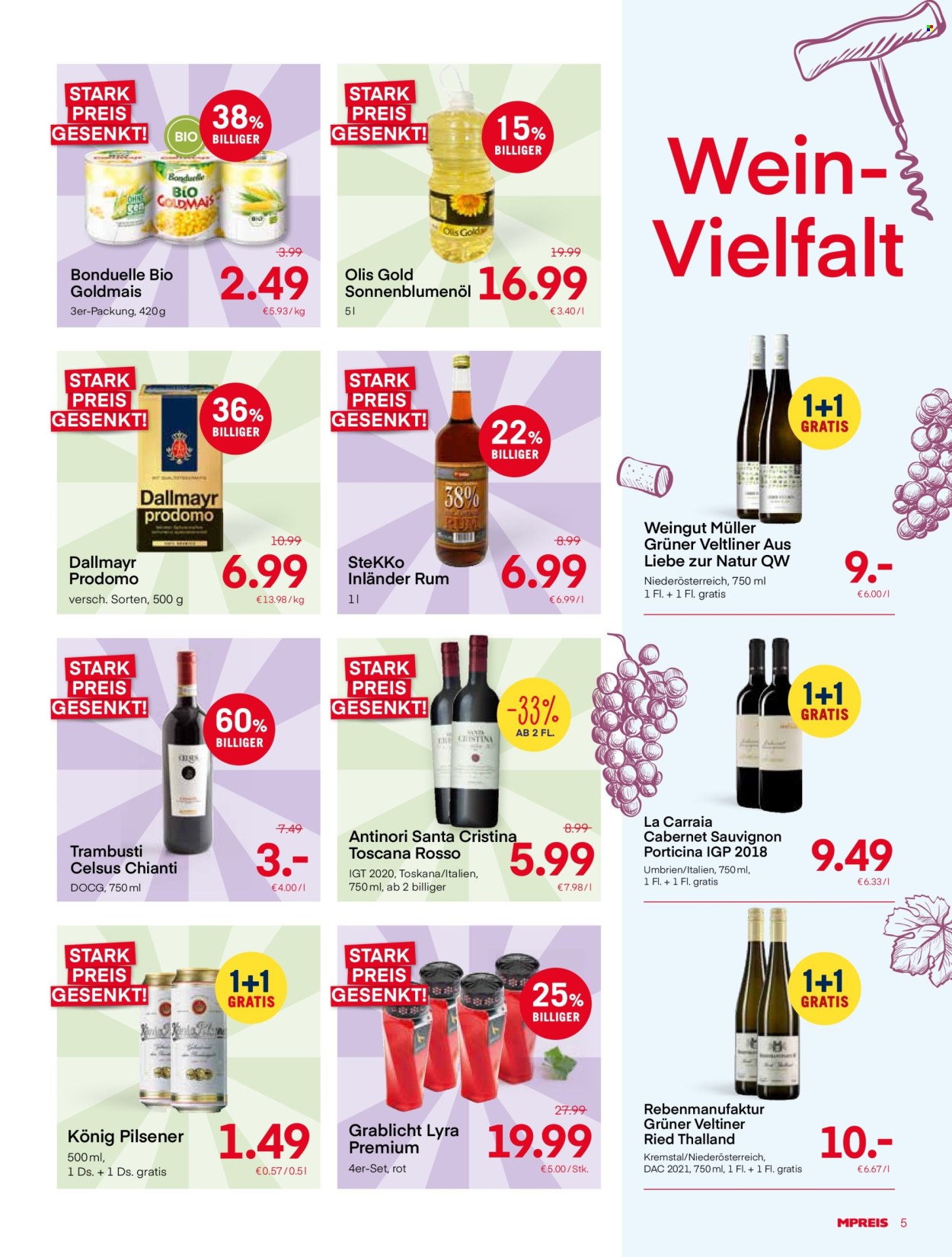 Angebote MPREIS - 17.10.2022 - 23.10.2022. Seite 5