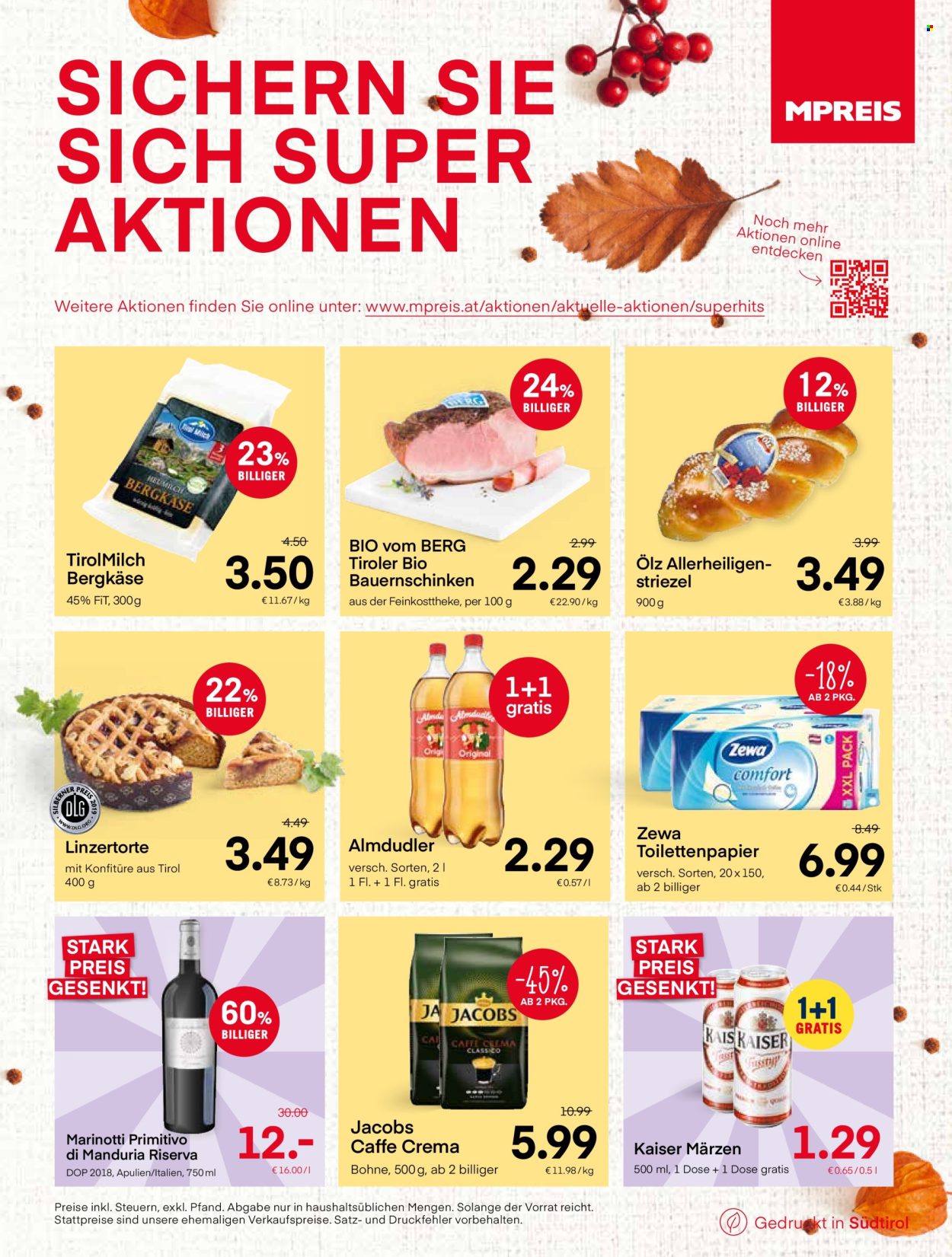 Angebote MPREIS - 17.10.2022 - 23.10.2022. Seite 8