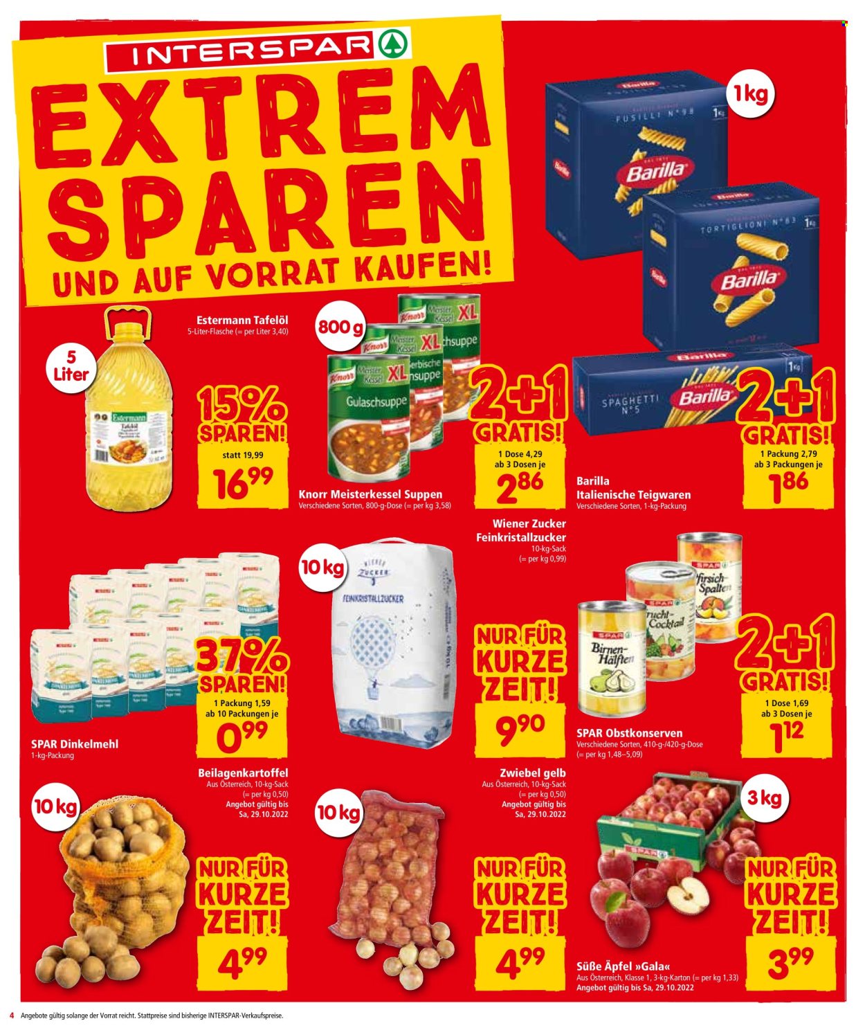 Angebote INTERSPAR - 20.10.2022 - 2.11.2022. Seite 4