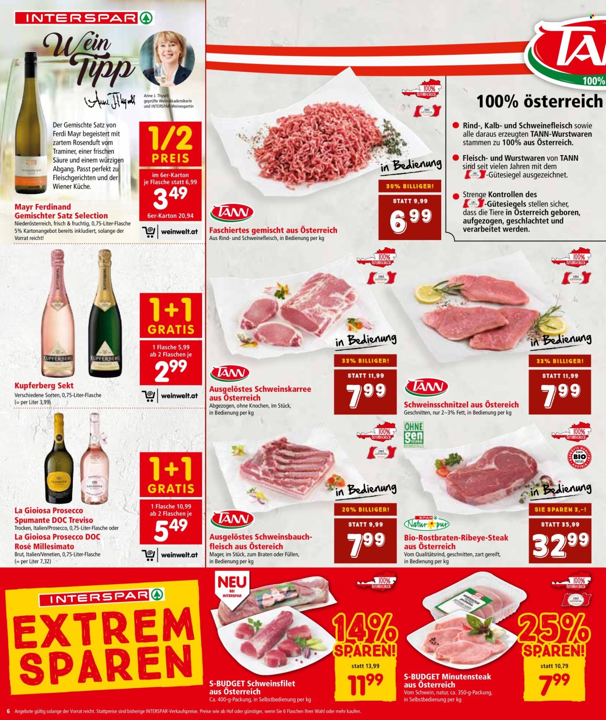 Angebote INTERSPAR - 20.10.2022 - 2.11.2022. Seite 6