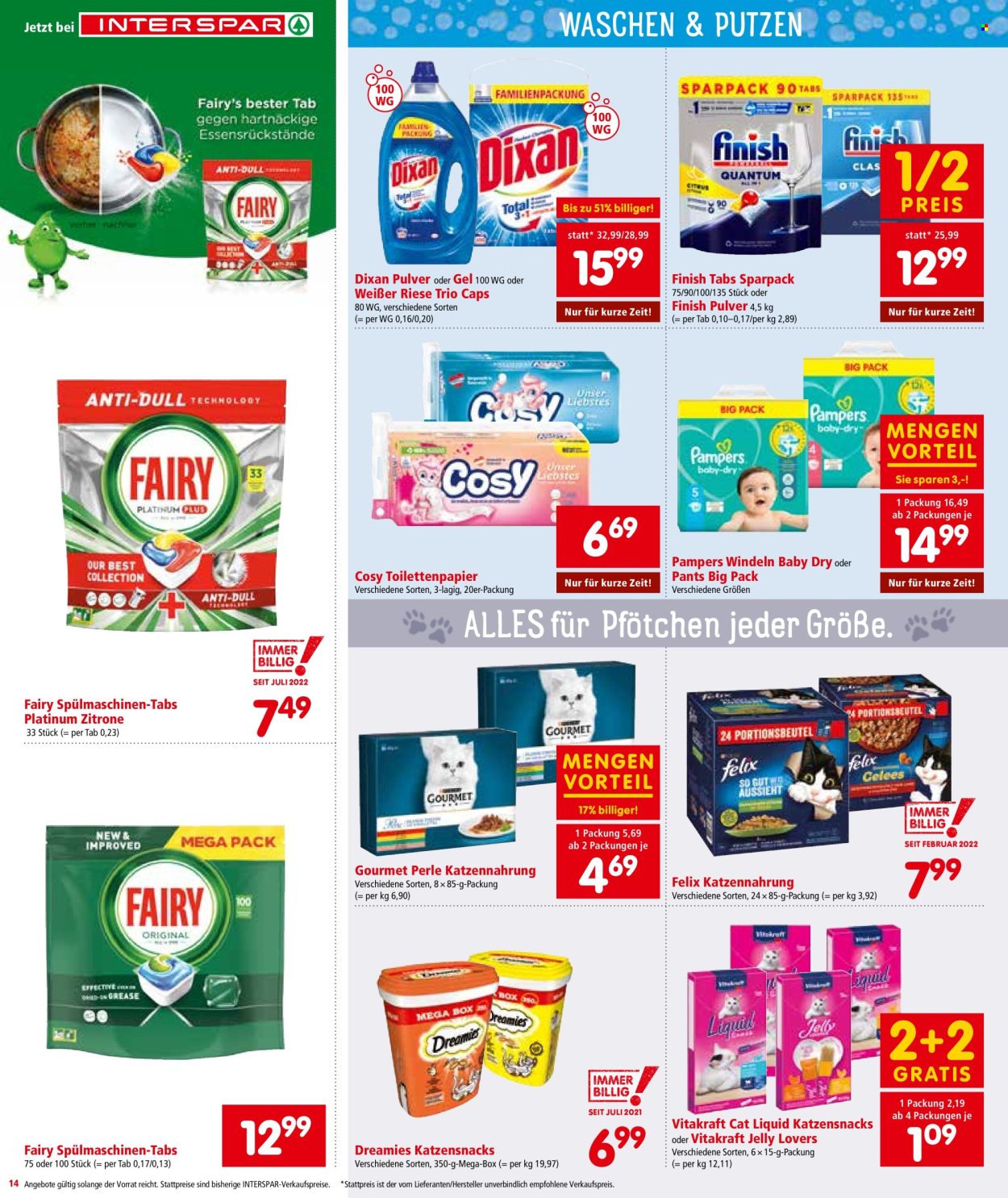 Angebote INTERSPAR - 20.10.2022 - 2.11.2022. Seite 14