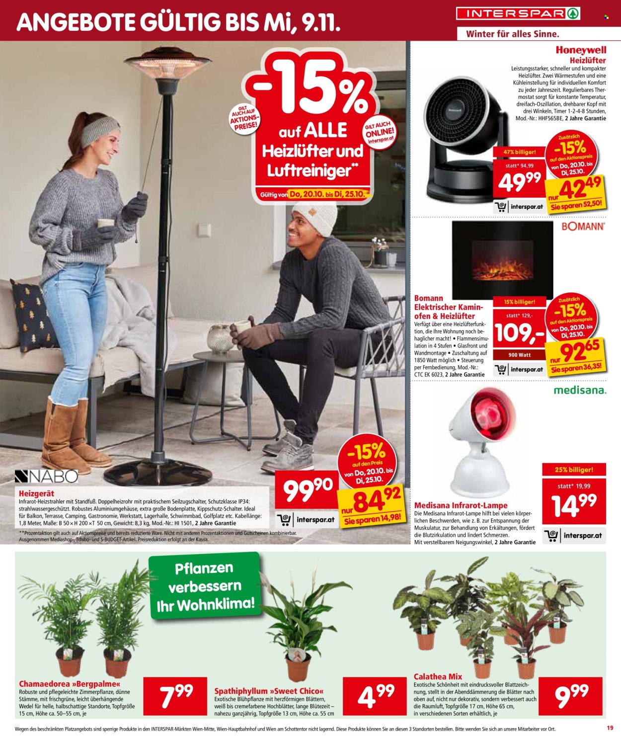Angebote INTERSPAR - 20.10.2022 - 2.11.2022. Seite 19