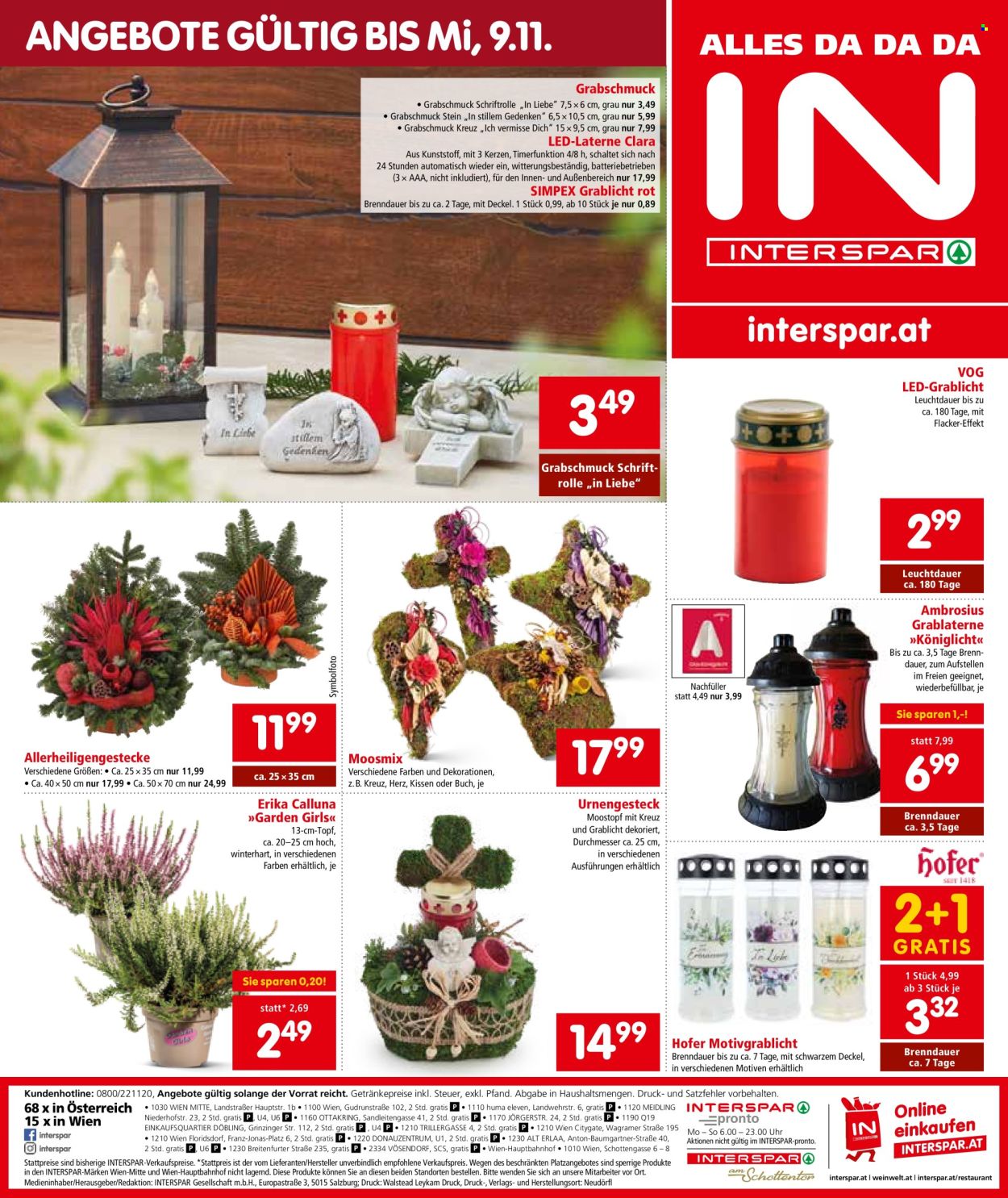 Angebote INTERSPAR - 20.10.2022 - 2.11.2022. Seite 20