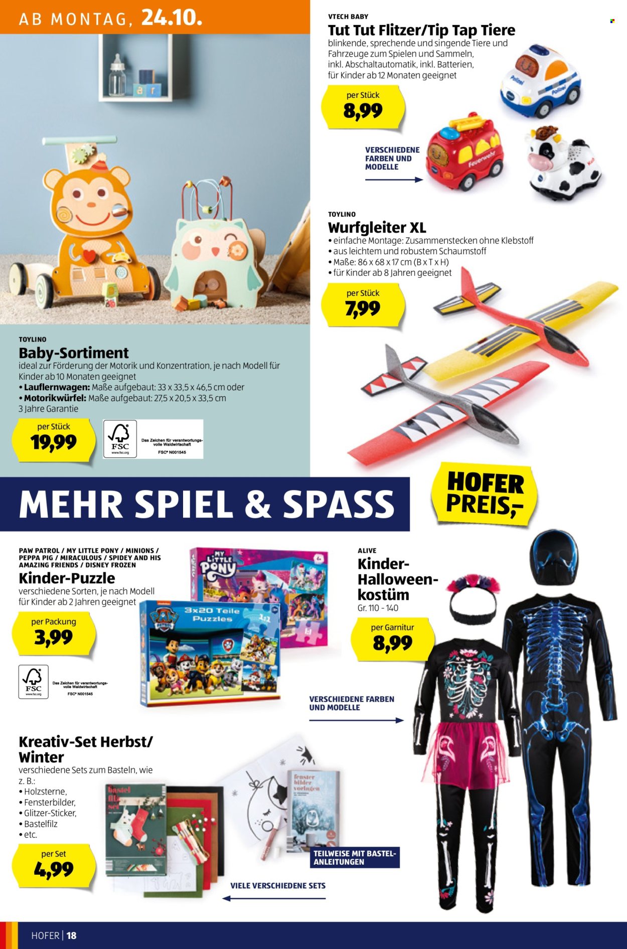 Angebote Hofer - 21.10.2022 - 27.10.2022. Seite 18