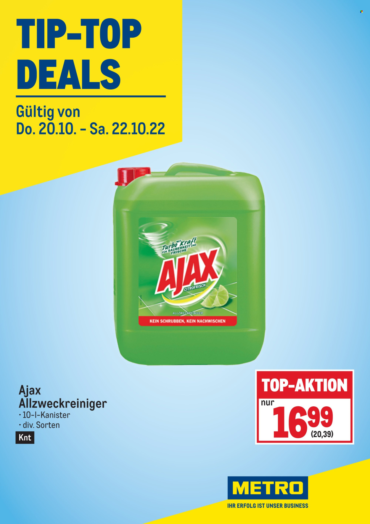 Angebote Metro - 20.10.2022 - 22.10.2022. Seite 5