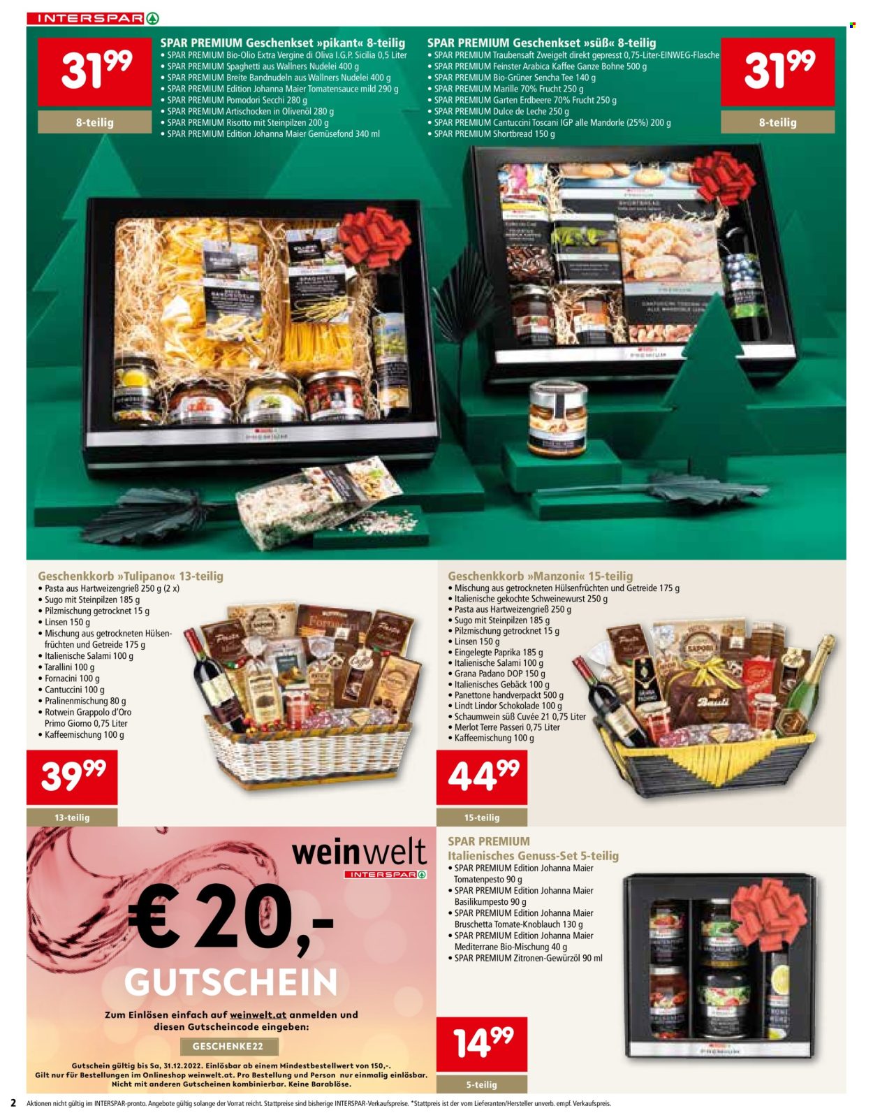 Angebote INTERSPAR - 20.10.2022 - 24.12.2022. Seite 2