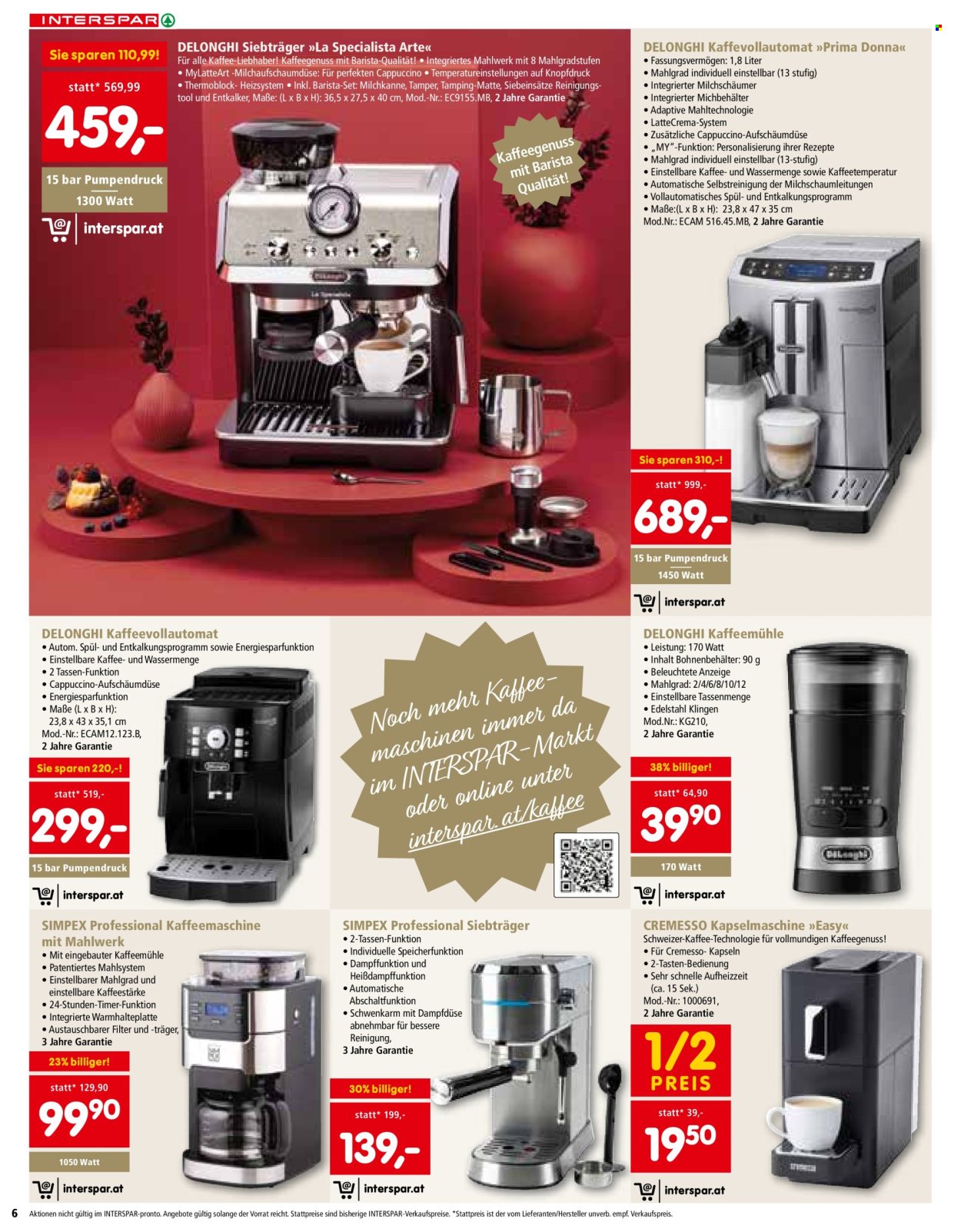 Angebote INTERSPAR - 20.10.2022 - 24.12.2022. Seite 6