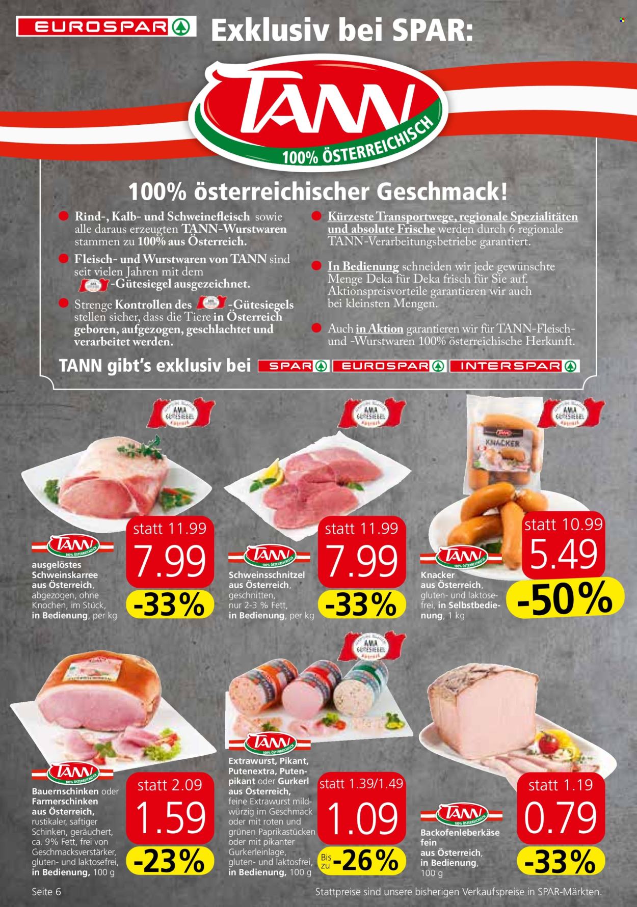 Angebote EUROSPAR - 20.10.2022 - 2.11.2022. Seite 6