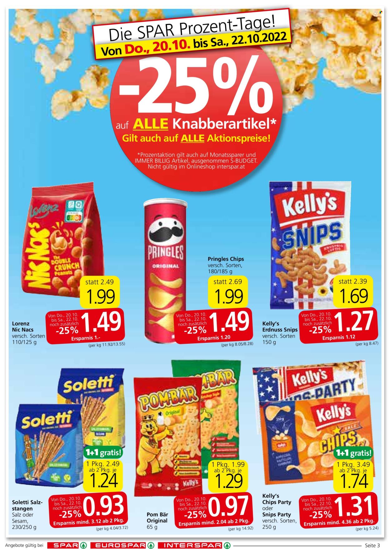 Angebote INTERSPAR - 20.10.2022 - 2.11.2022. Seite 3