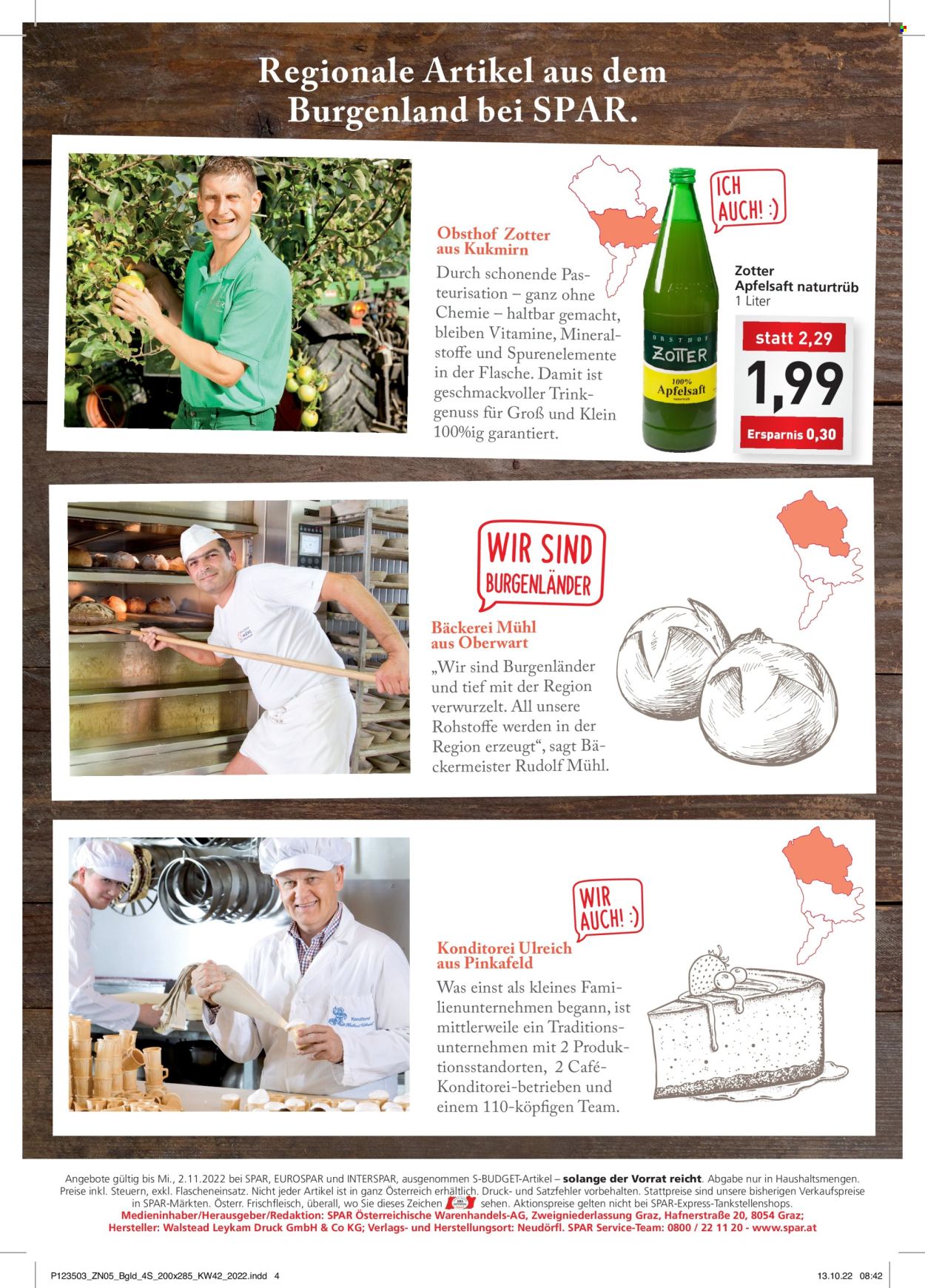 Angebote INTERSPAR - 20.10.2022 - 2.11.2022. Seite 4