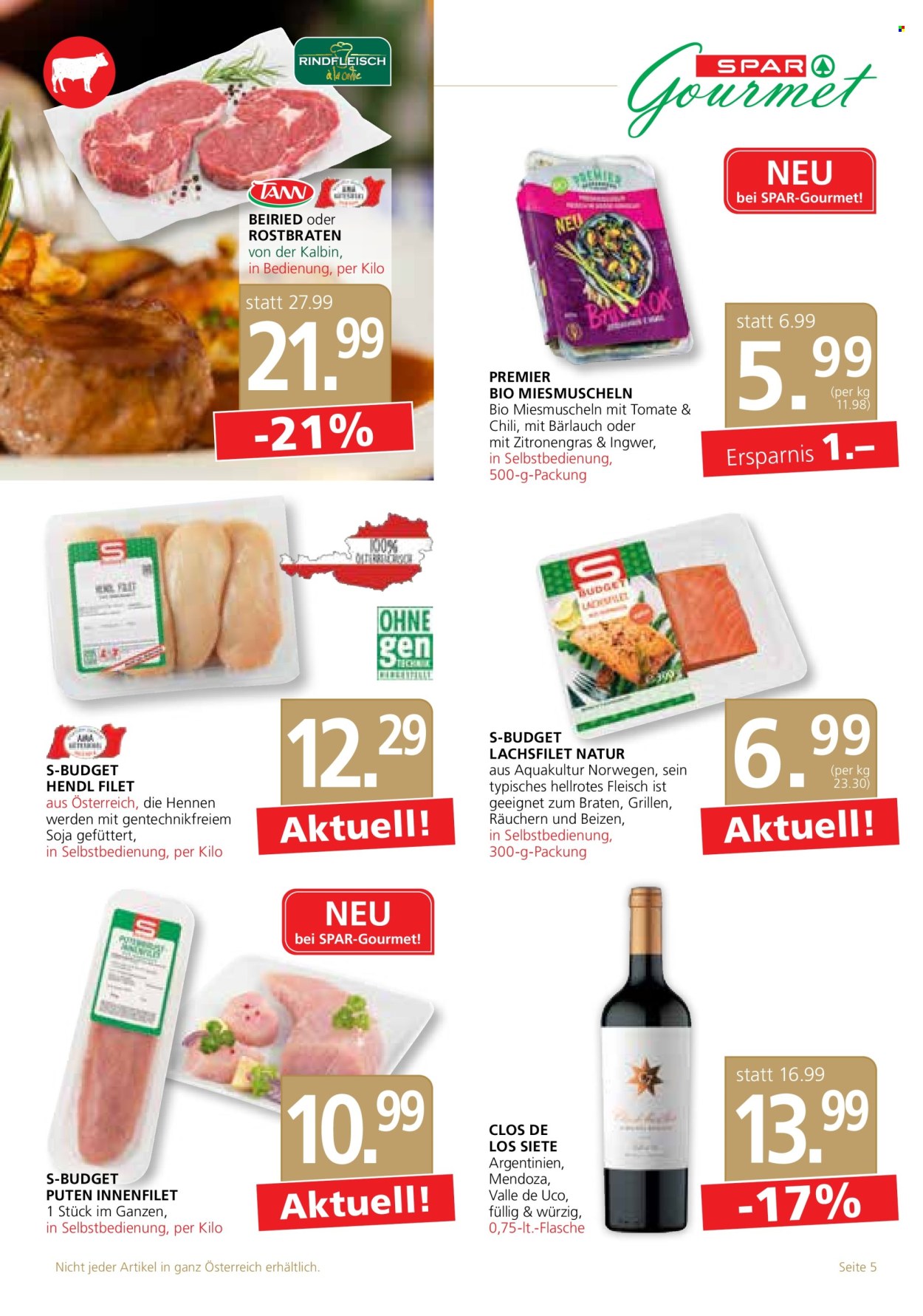 Angebote SPAR - 20.10.2022 - 2.11.2022. Seite 5