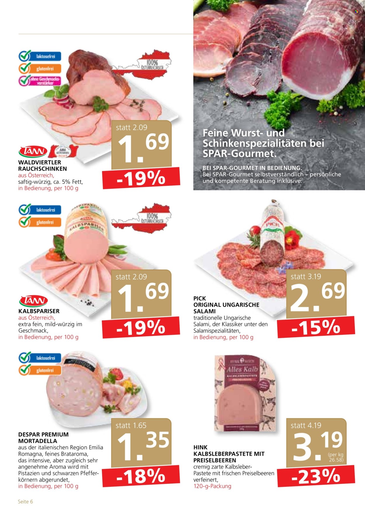 Angebote SPAR - 20.10.2022 - 2.11.2022. Seite 6