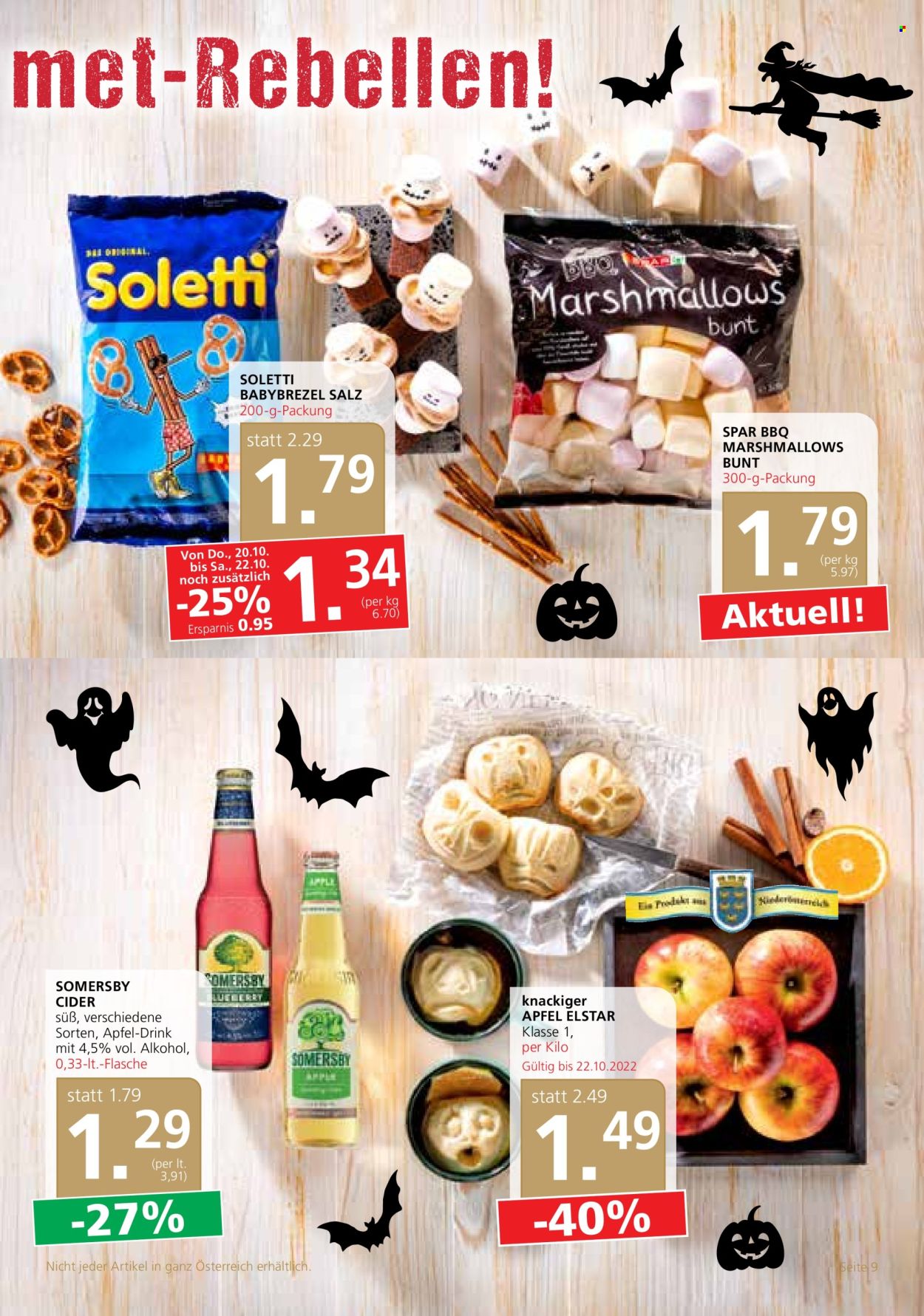 Angebote SPAR - 20.10.2022 - 2.11.2022. Seite 9