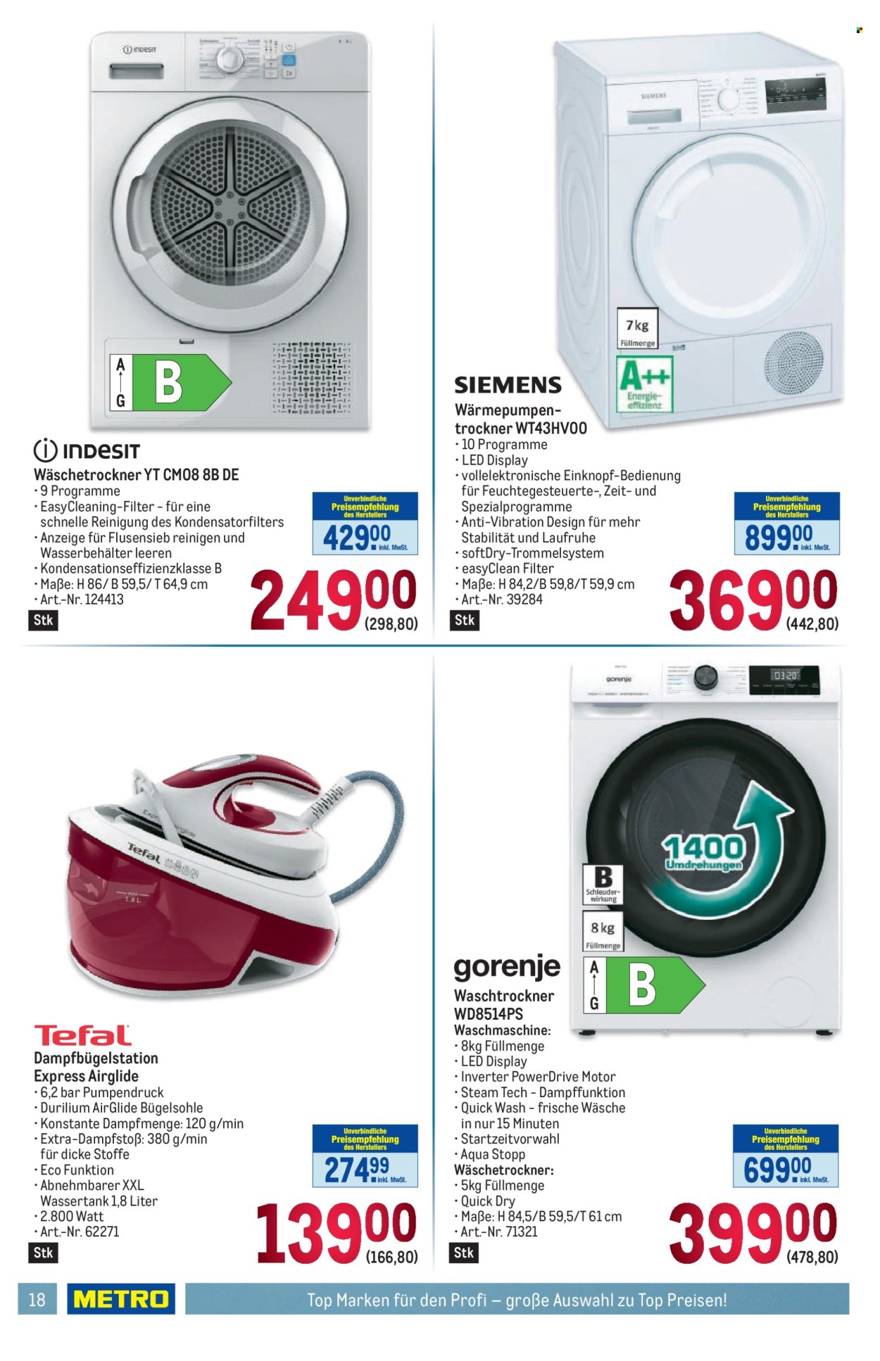 Angebote Metro - 27.10.2022 - 9.11.2022. Seite 18
